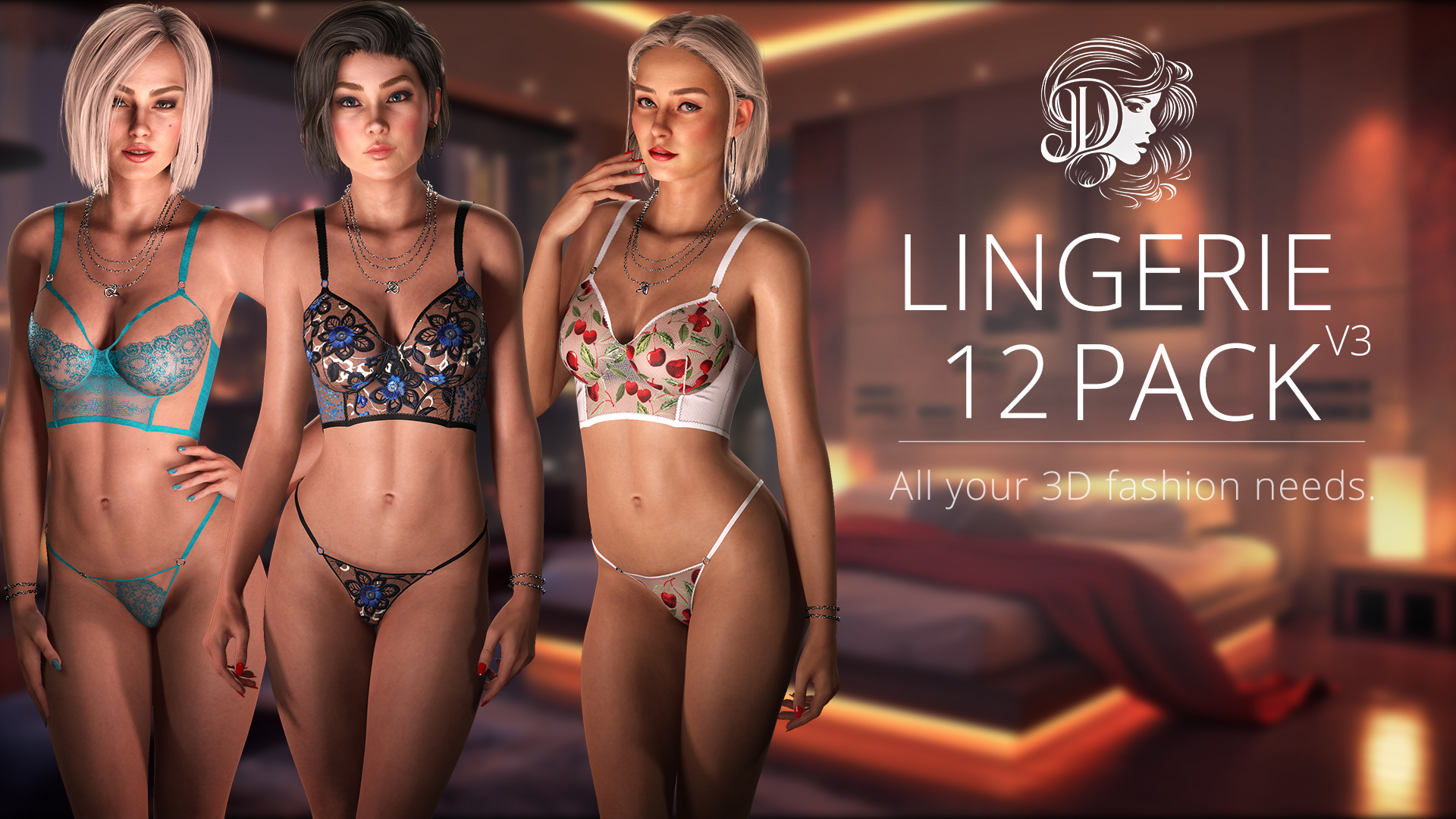 Lingerie V3 - 12 Pack