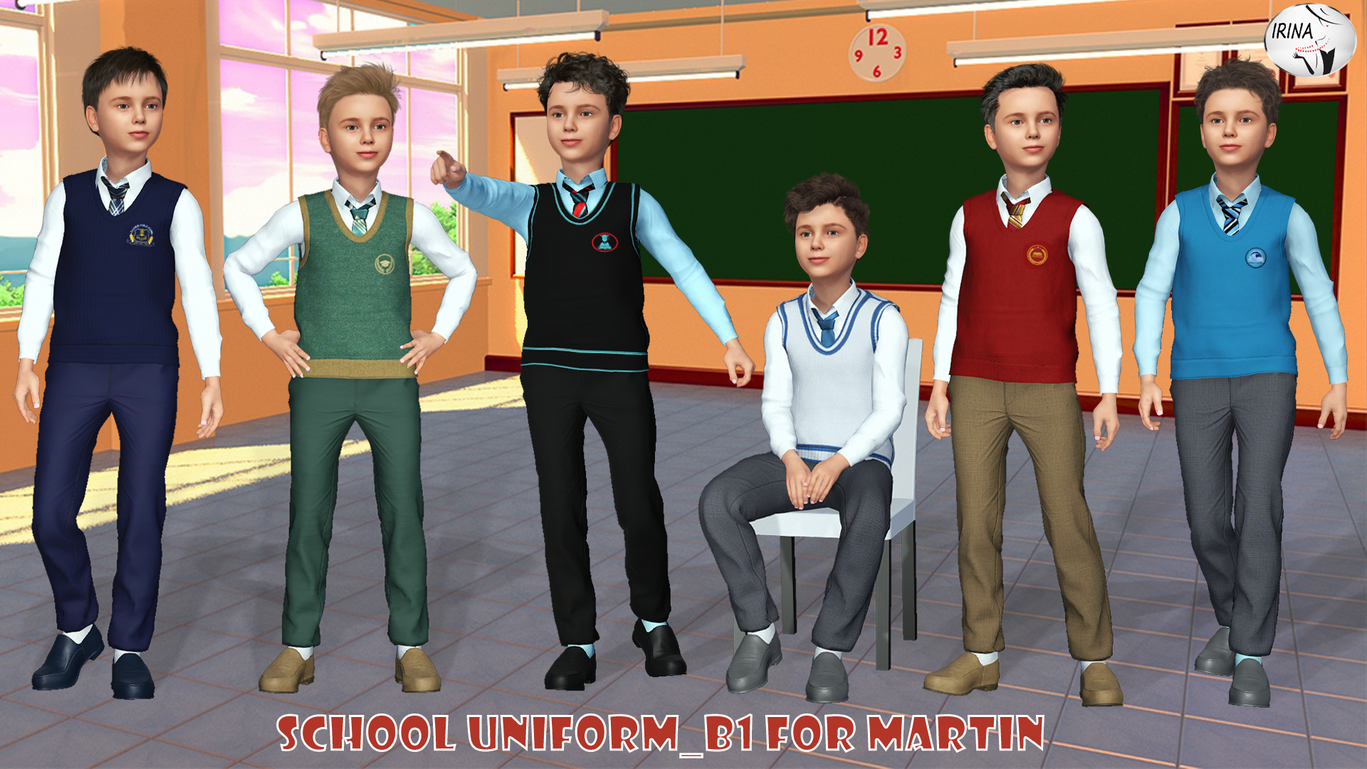 School uniform_B1 for Martin