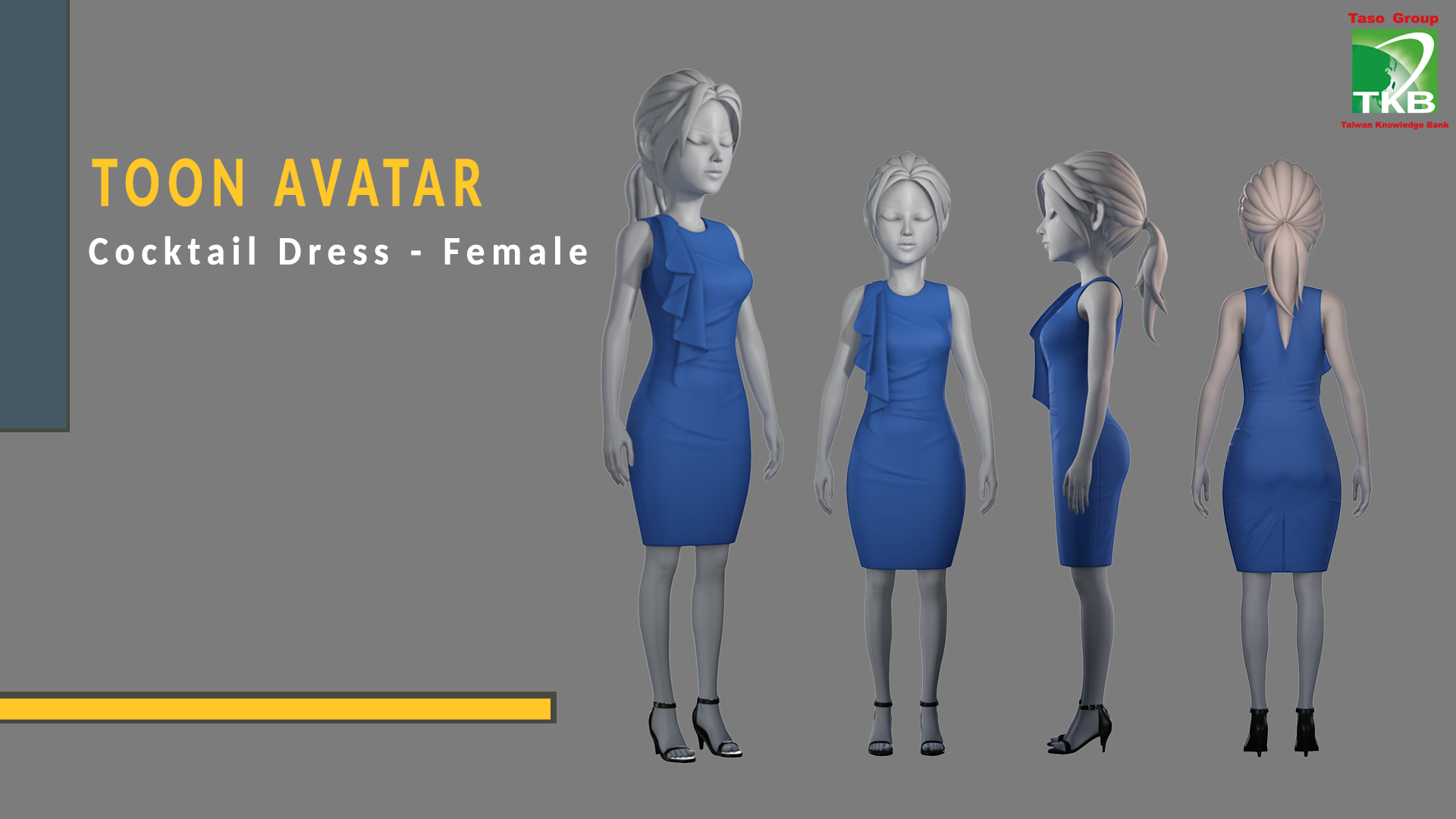 Toon Avatar - Cocktail Dress
