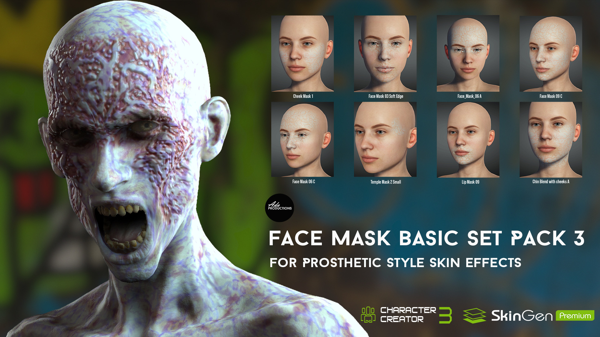 DMFX Face Mask Basic Set Pack 3