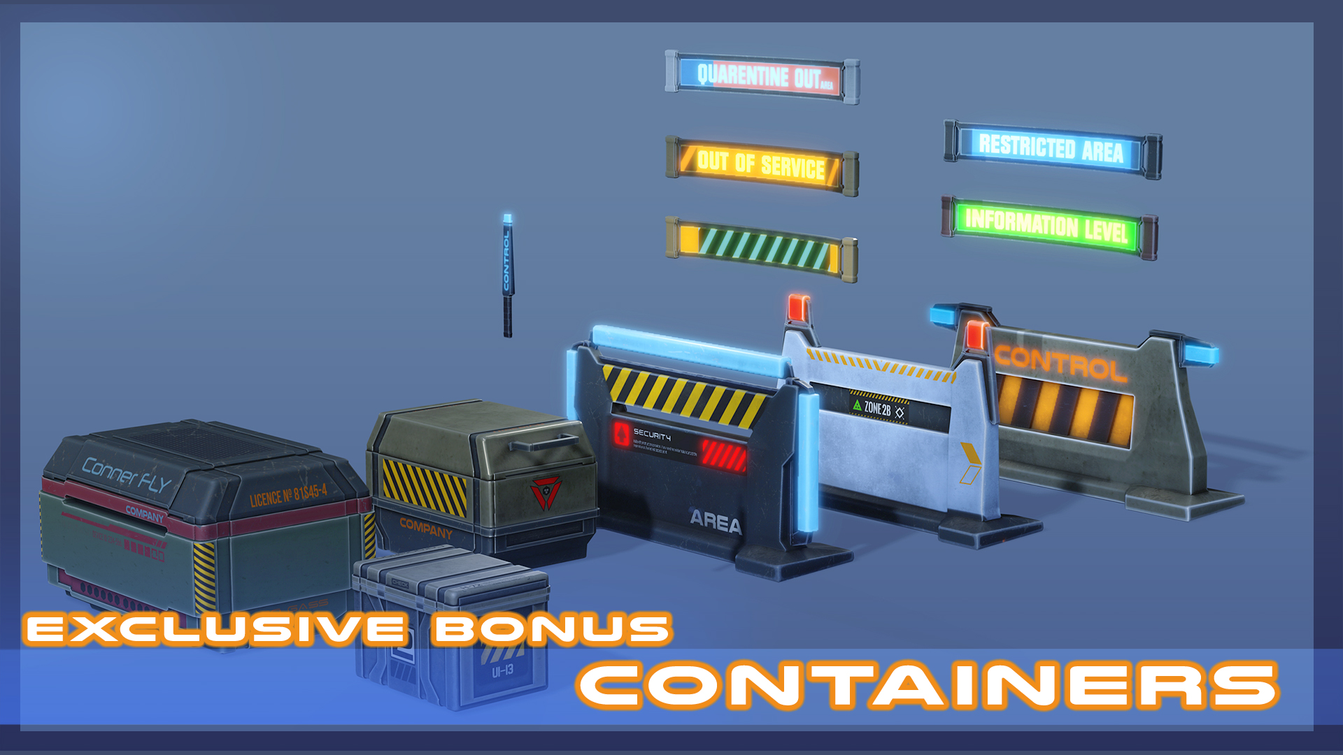Containers Bonus (Box & Control)