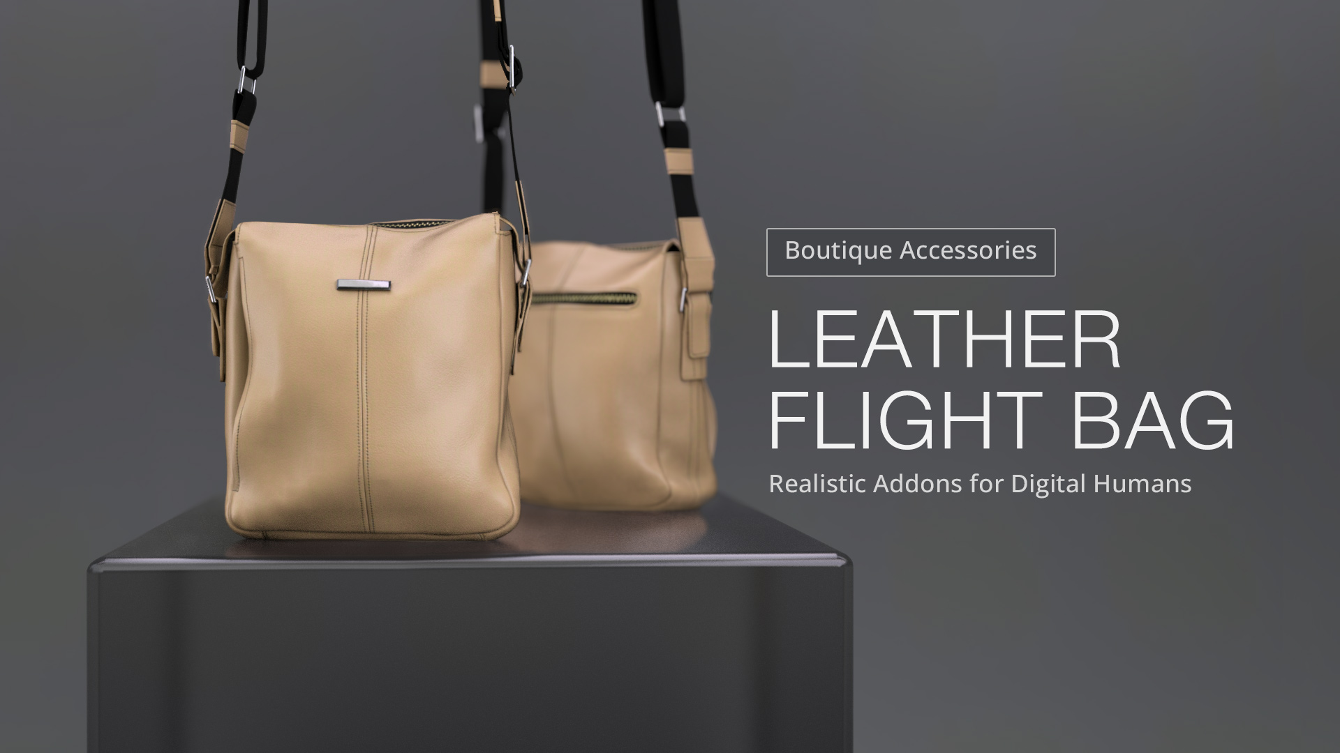 Leather Flight Bag