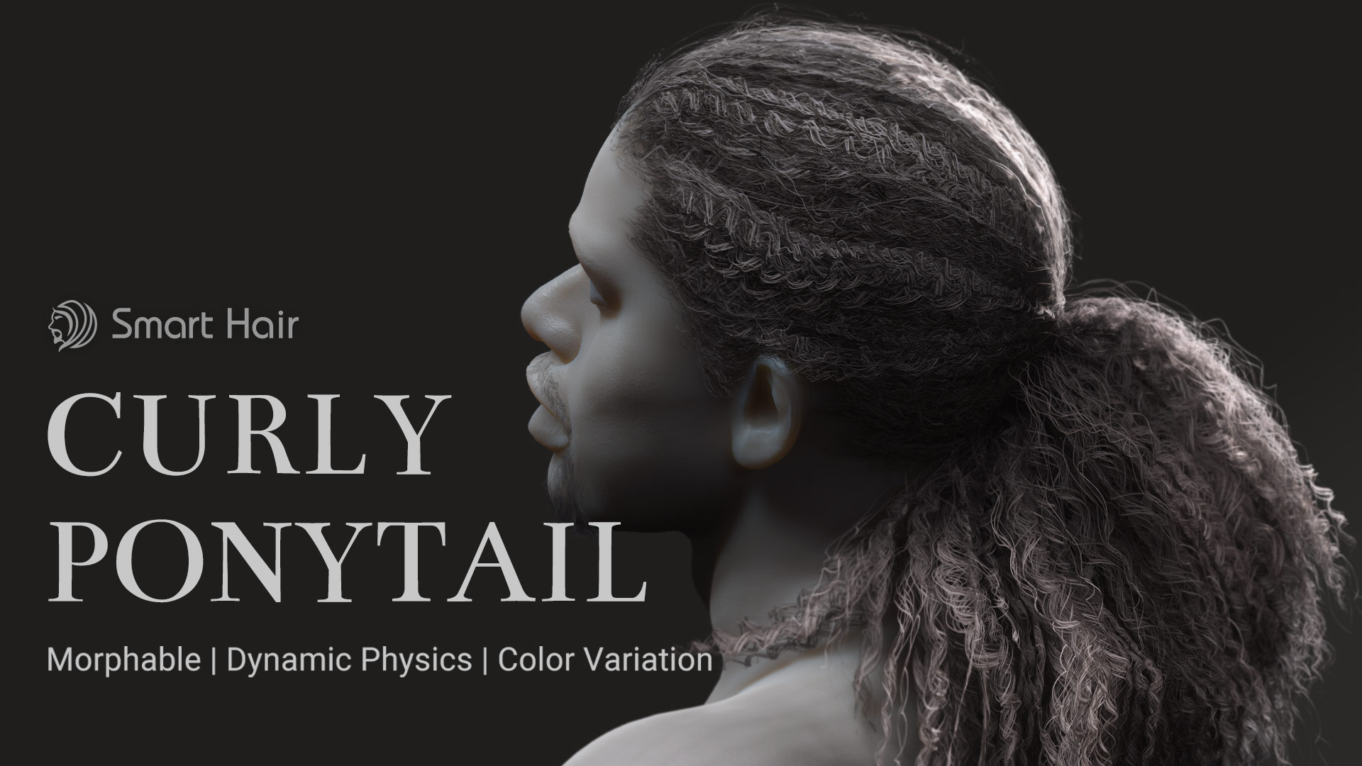 Curly Ponytail Hair