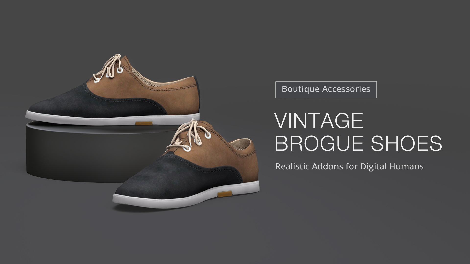 Vintage Brogue Shoes
