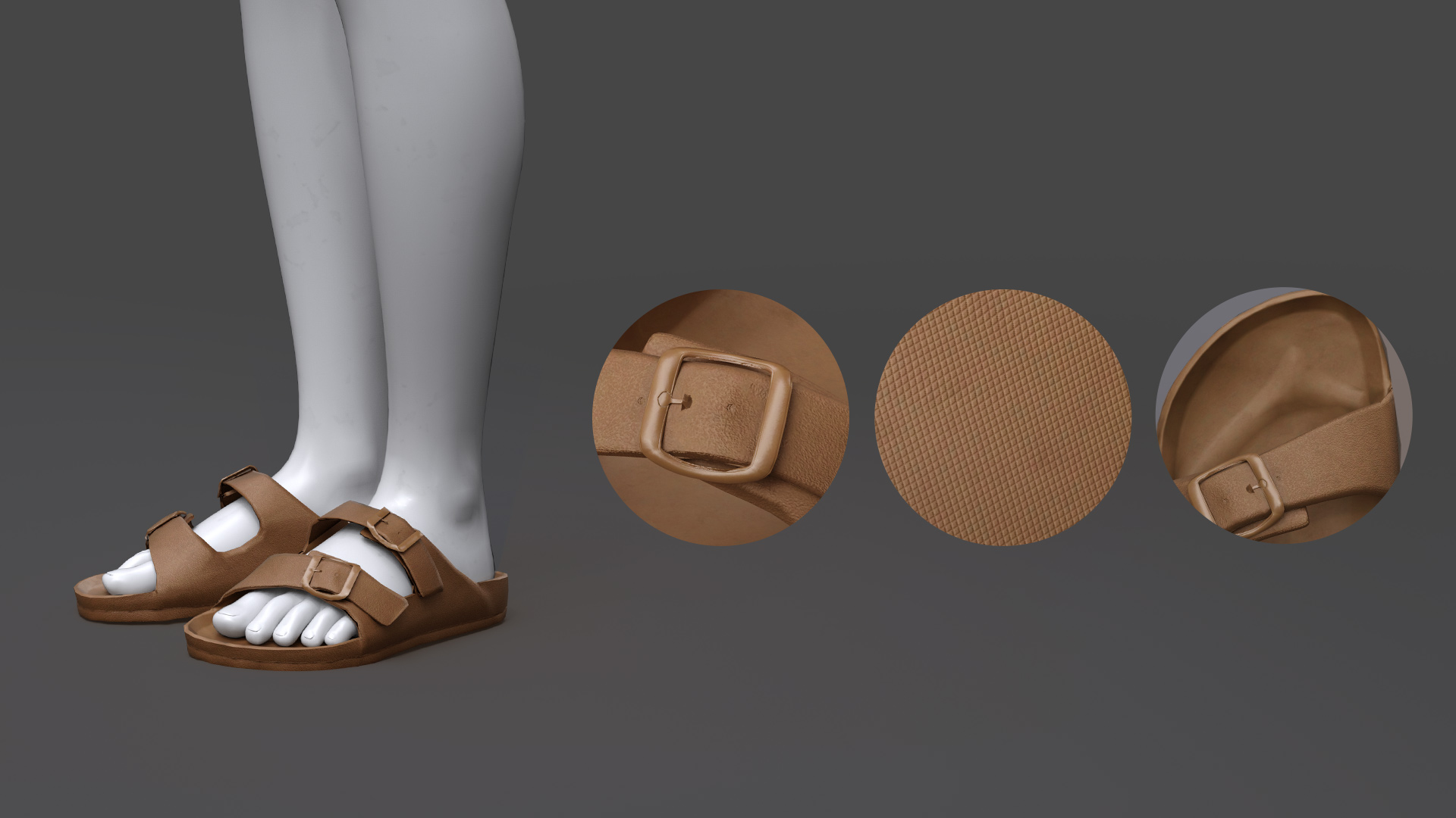 Moulded Sandals