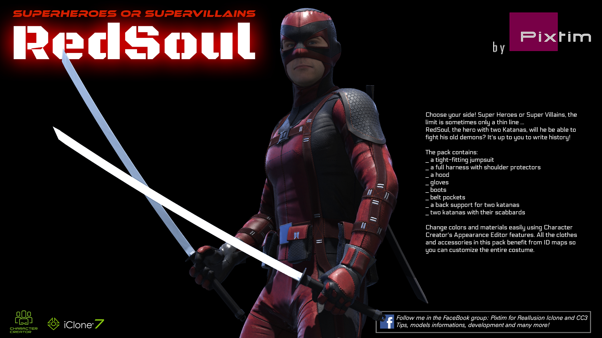 Super Heroes or Super Villains : RedSoul