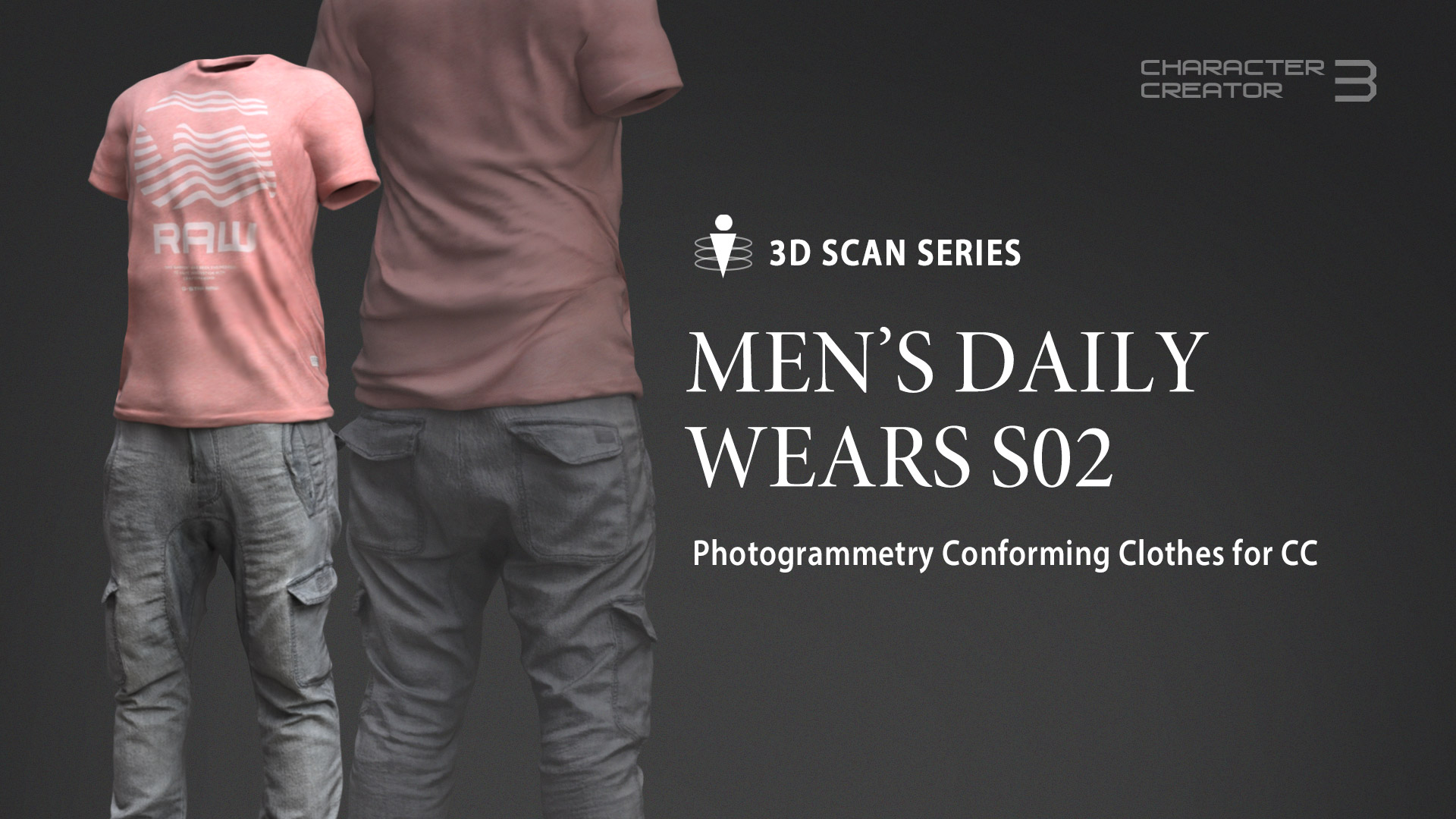 Virtual Human Outfits - Man Daily Wears - S02