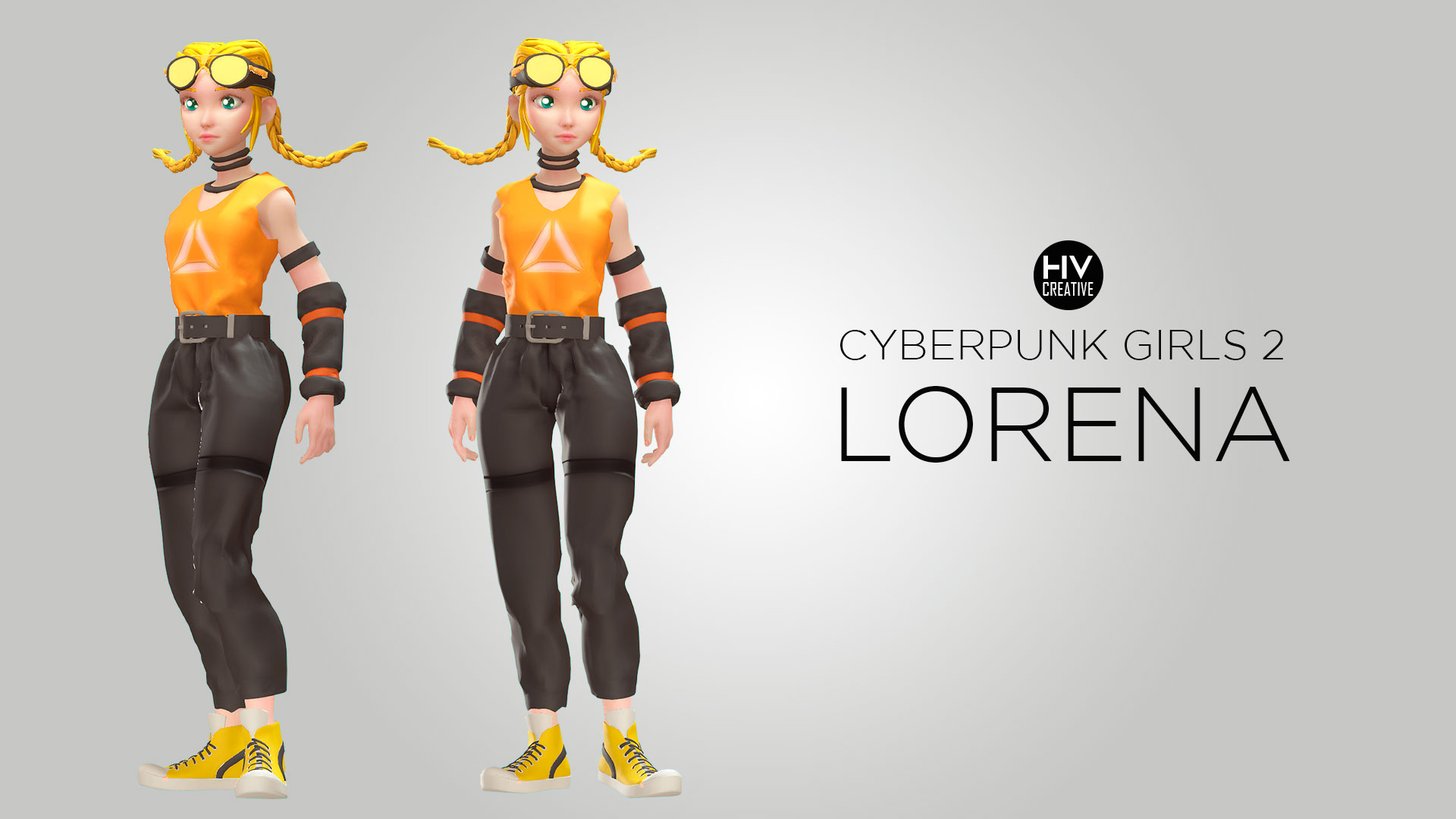 Cyberpunk girls 2 - Lorena