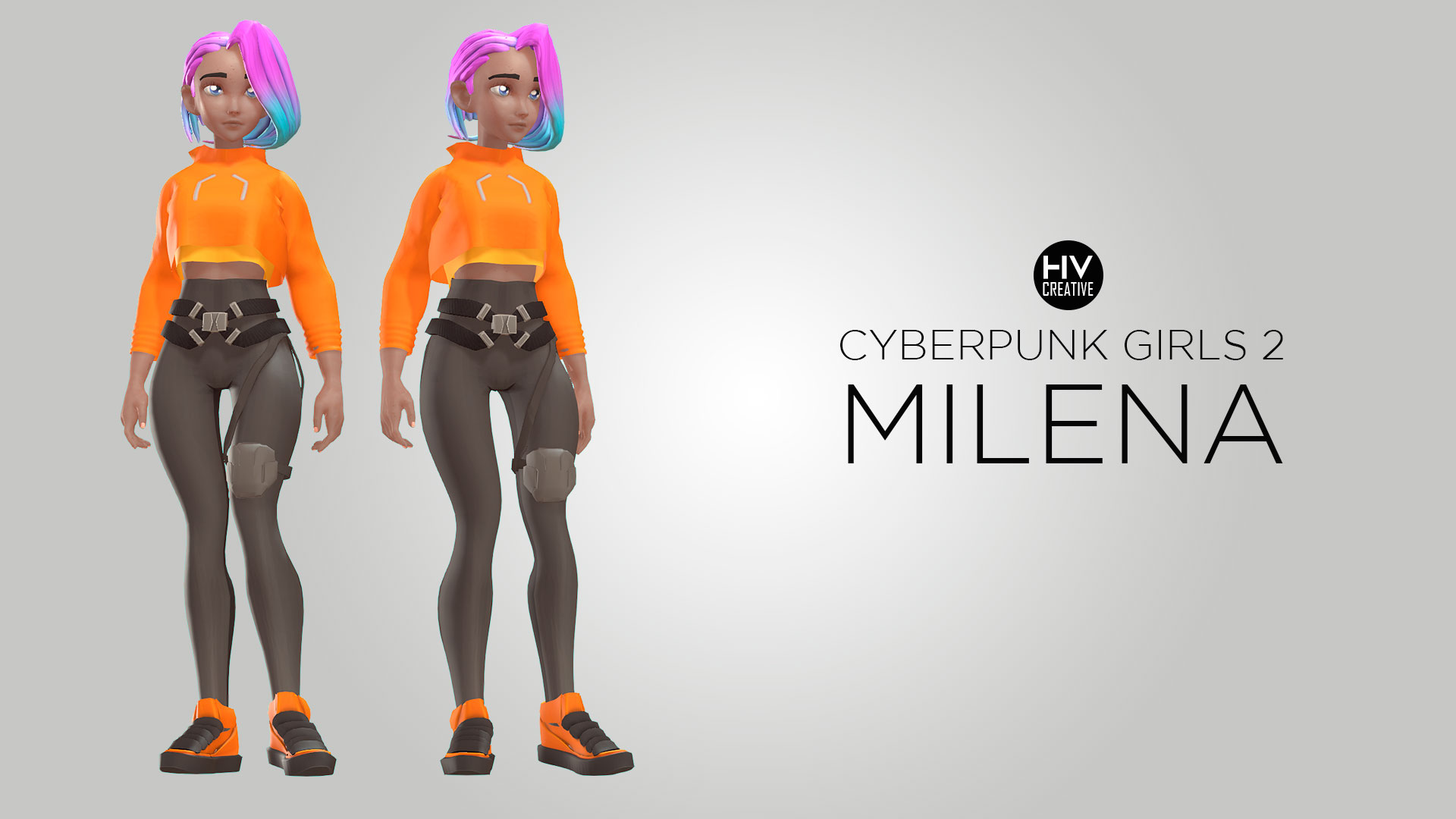 Cyberpunk girls 2 - Milena