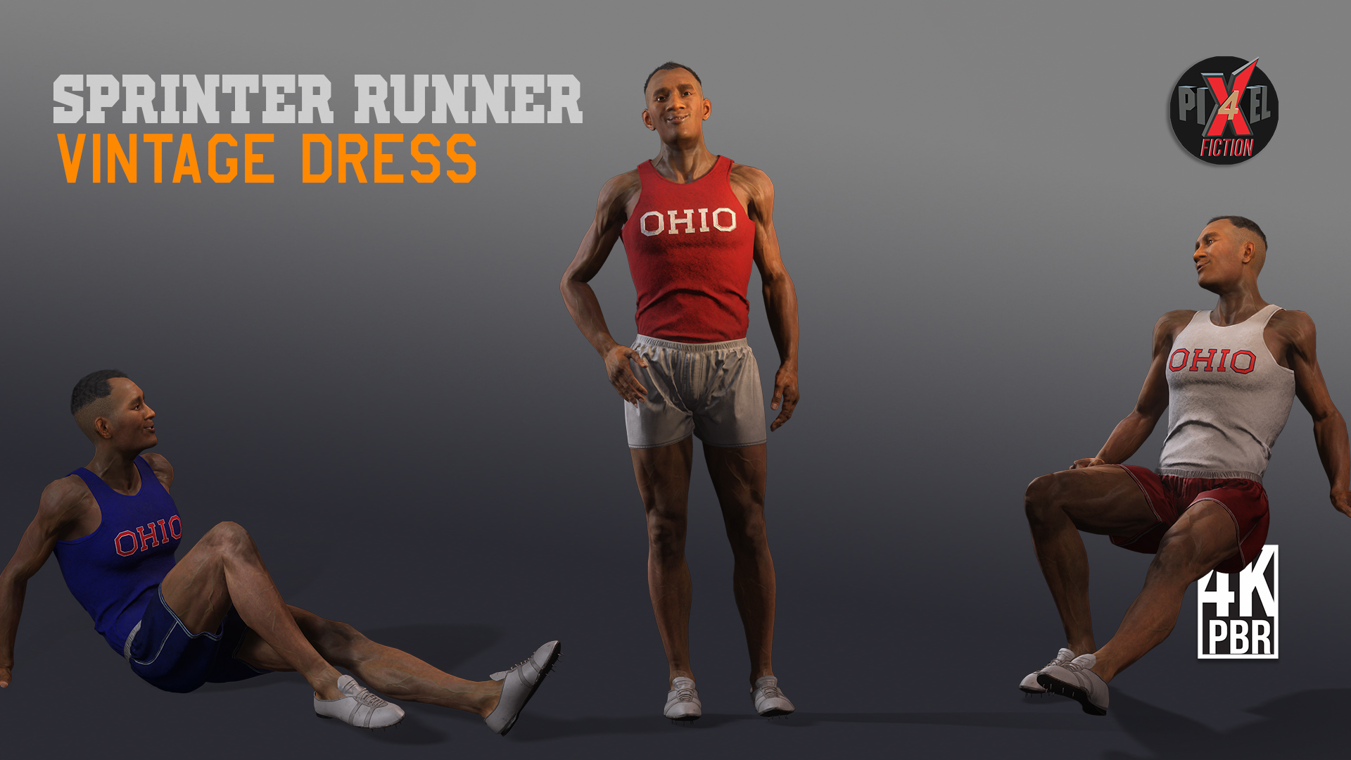 Sprinter-Runner Vintage Outfit