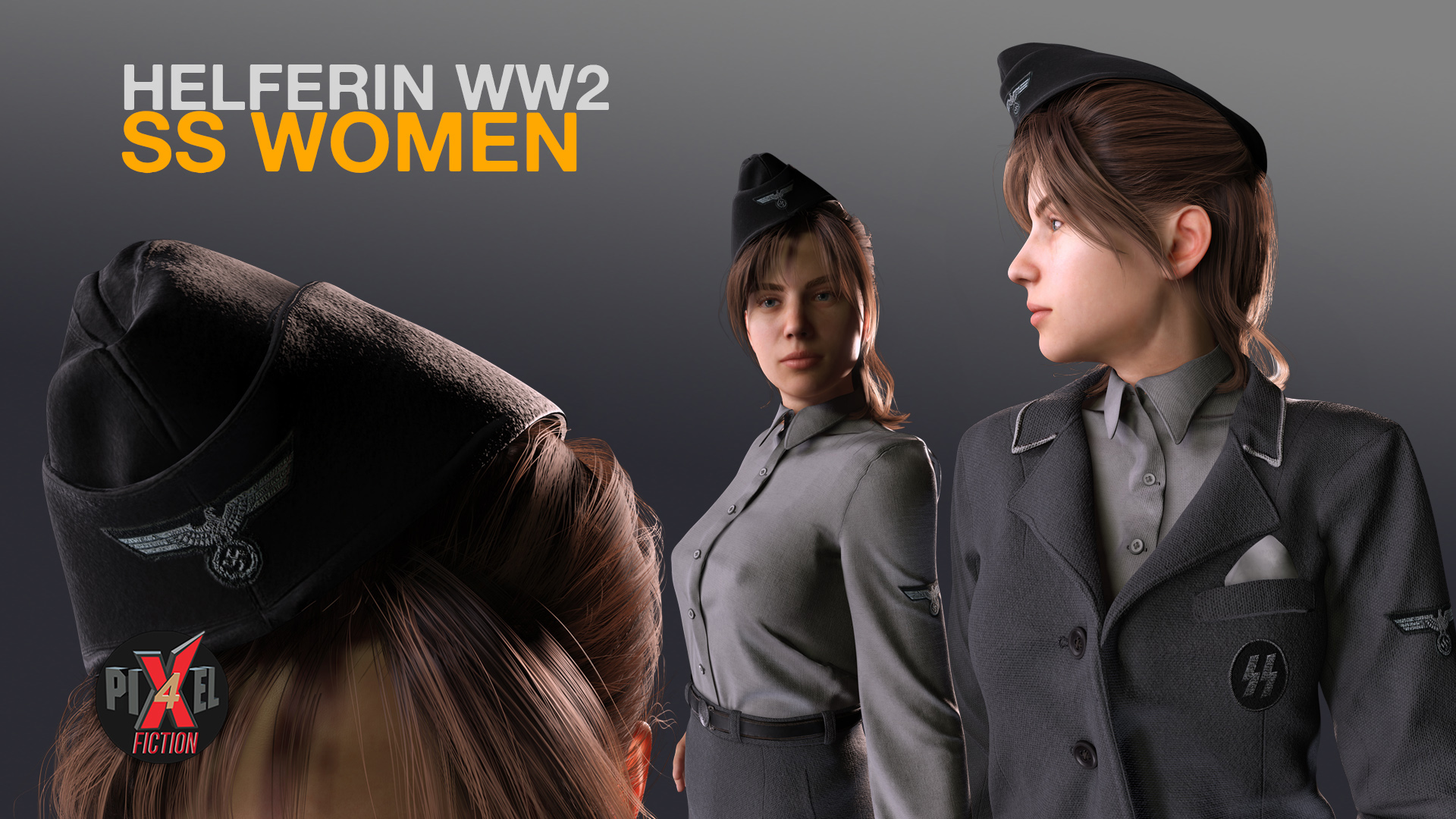 SS Helferin - German female auxiliary