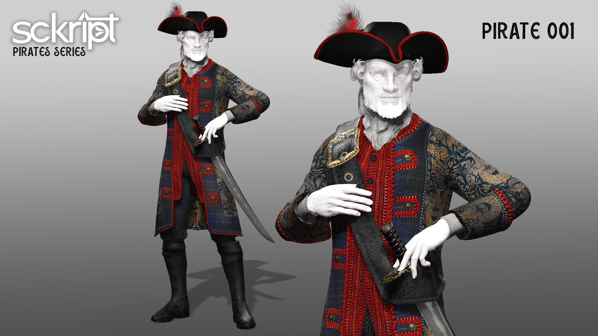 Sckript Pirates Series - Pirate 001