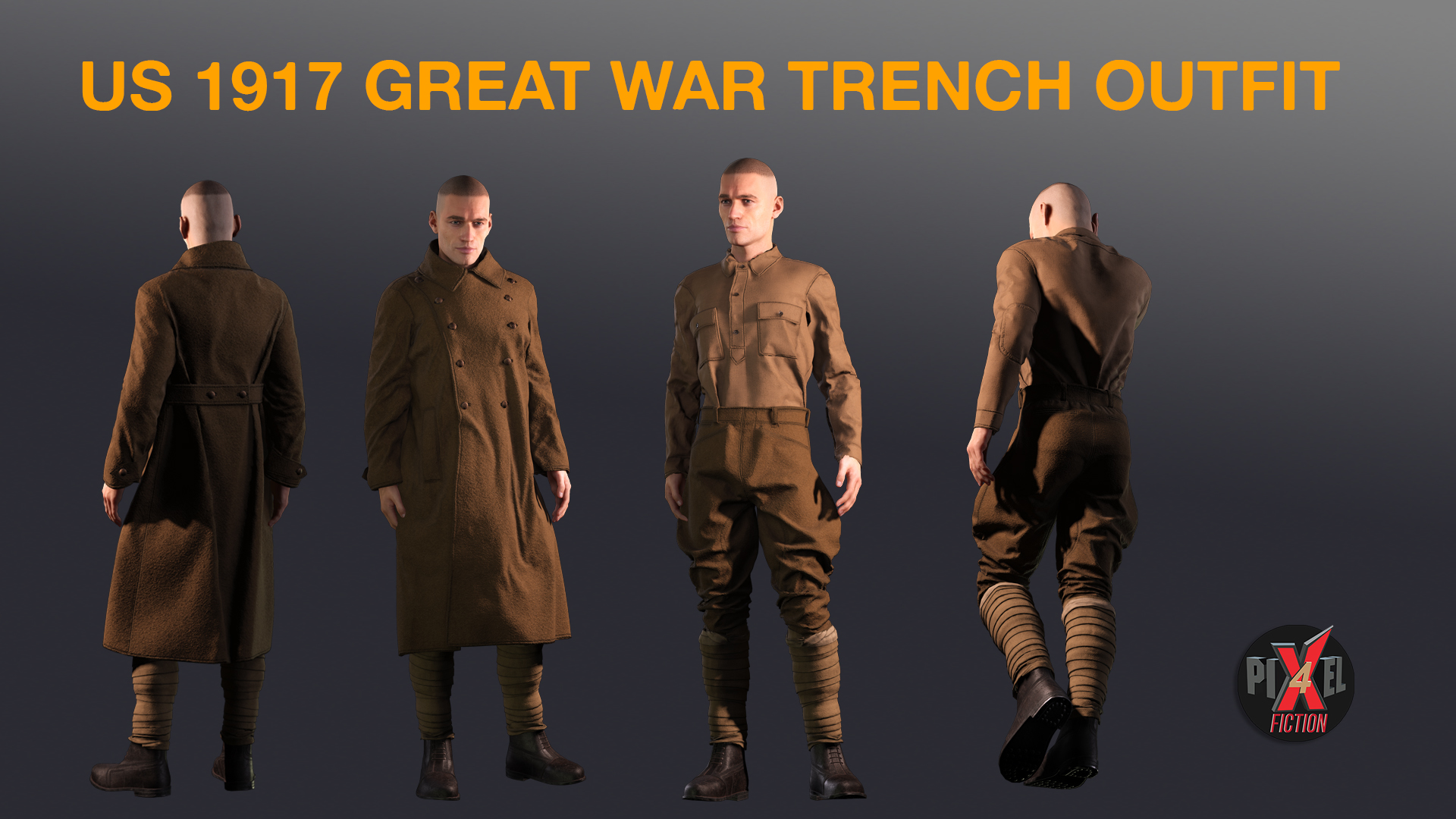 US 1917 great war trench outfit