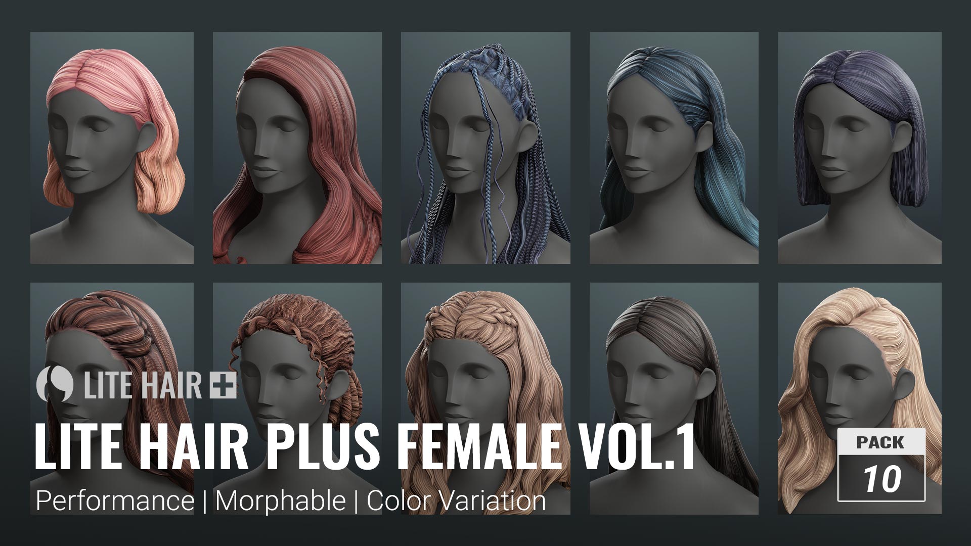 Lite Hair Plus Female Vol.1
