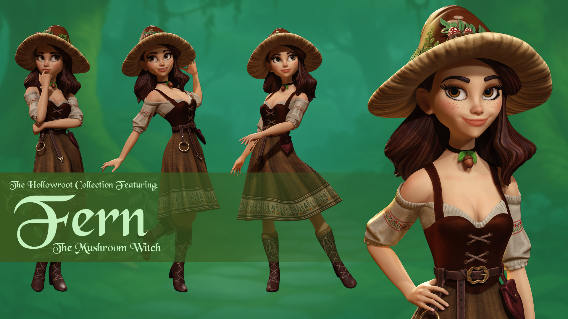 Fern The Mushroom Witch