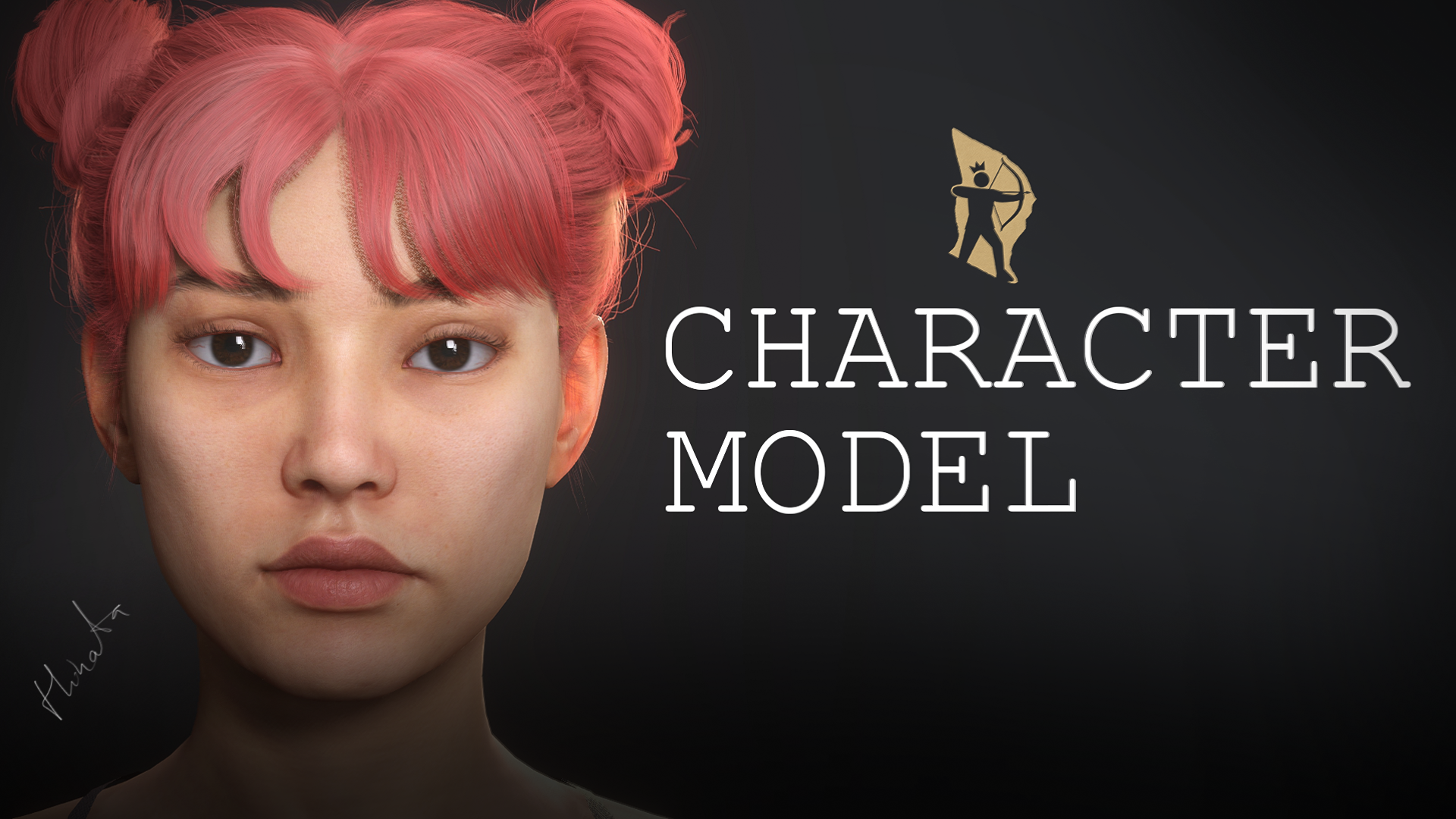Hinata - Female Character Model