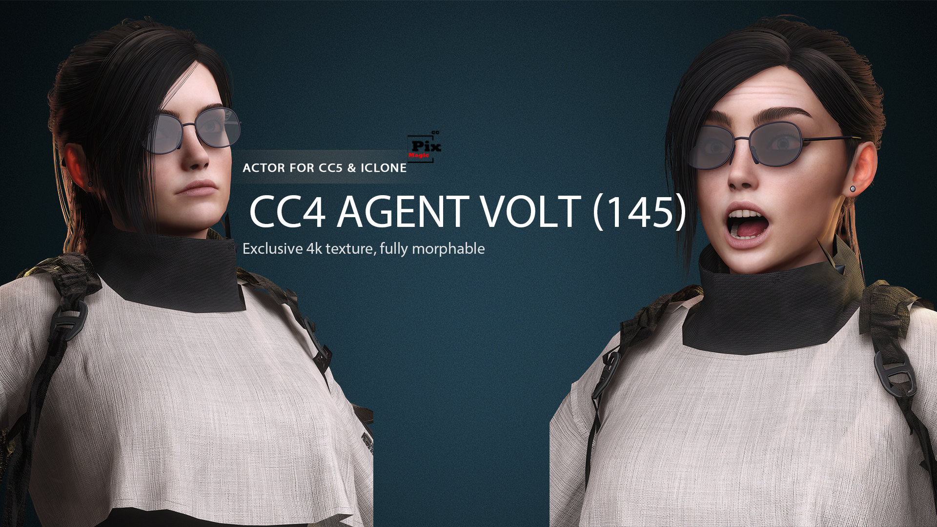Agent Volt (145) - Character Creator/Actor - Reallusion Content Store