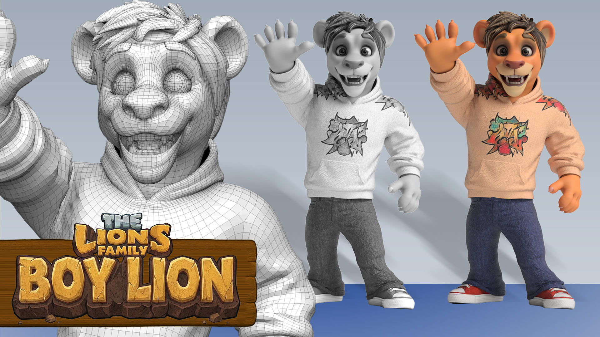 Boy Lion - The Lions Family - Character Creator/Actor - Reallusion ...