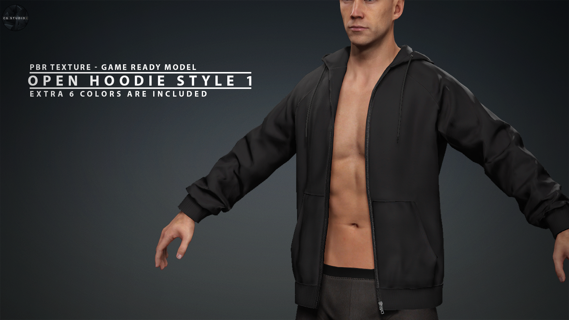 Open Hoodie Style 1