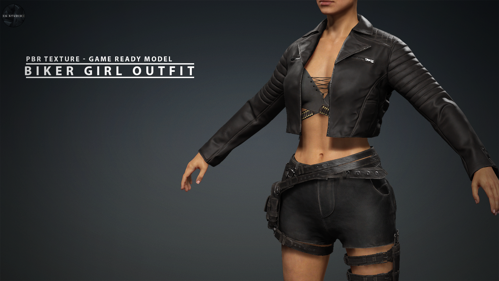 Biker Girl Outfit