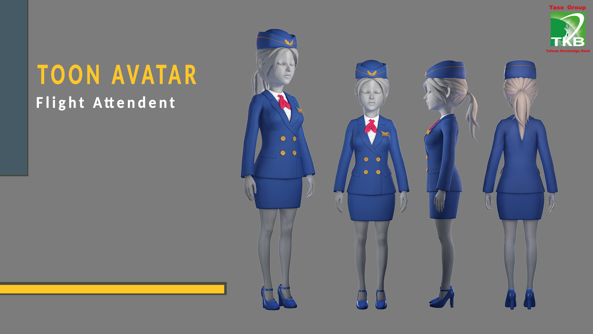 Toon Avatar - Flight Attendent
