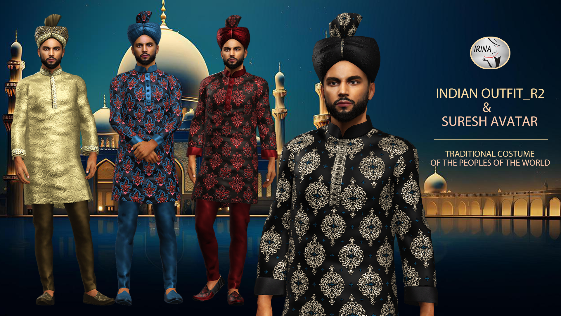Indian Outfit_R2 & Suresh Avatar