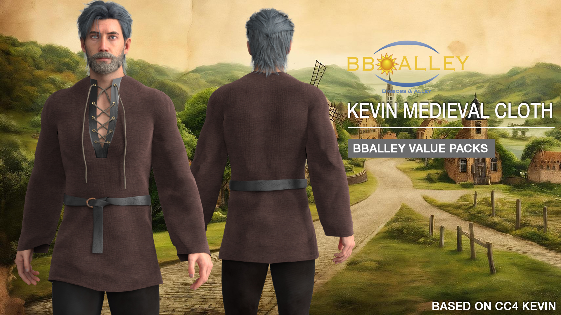 Kevin Medieval Cloth