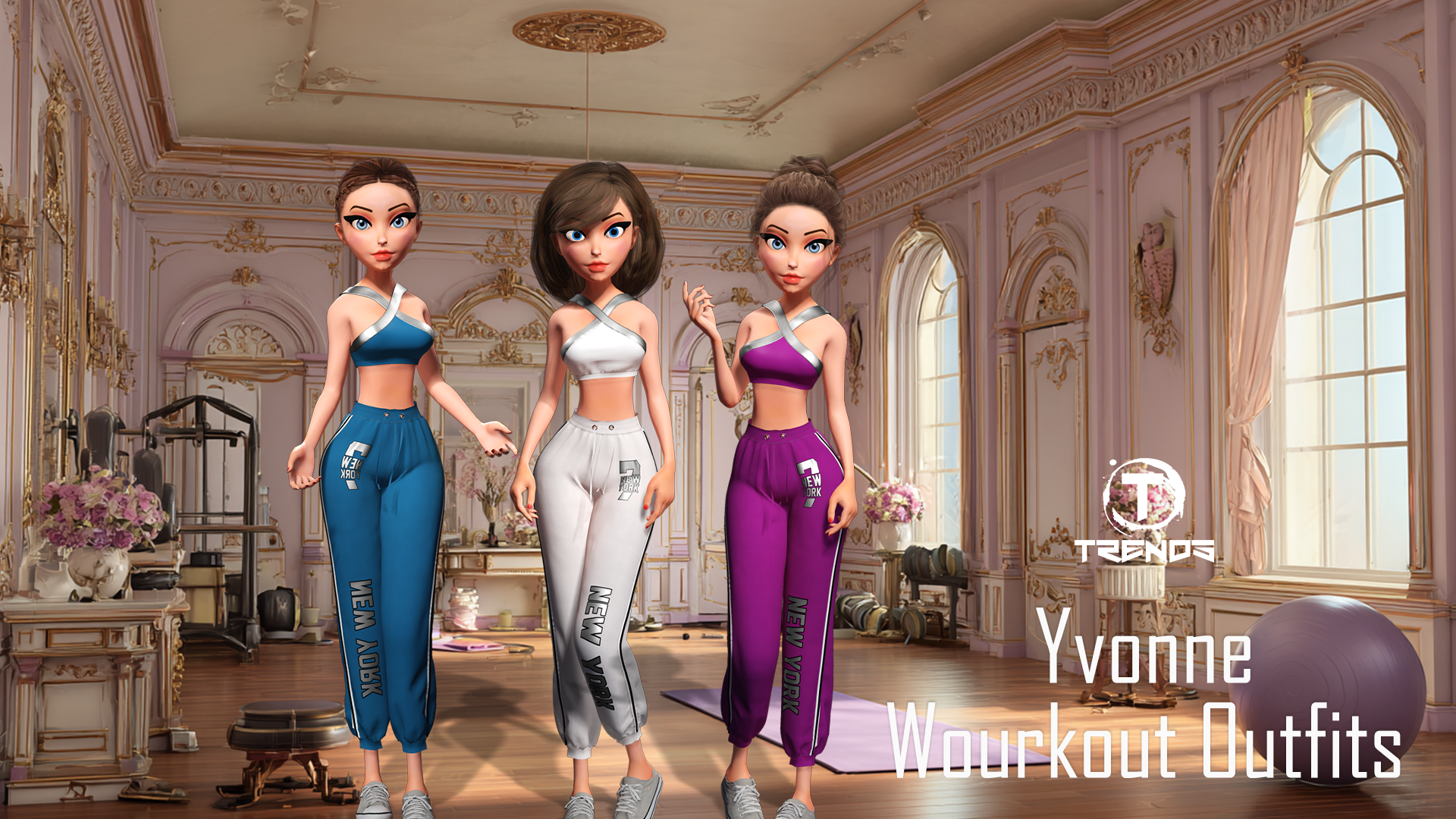Yvonne Workout Outfit