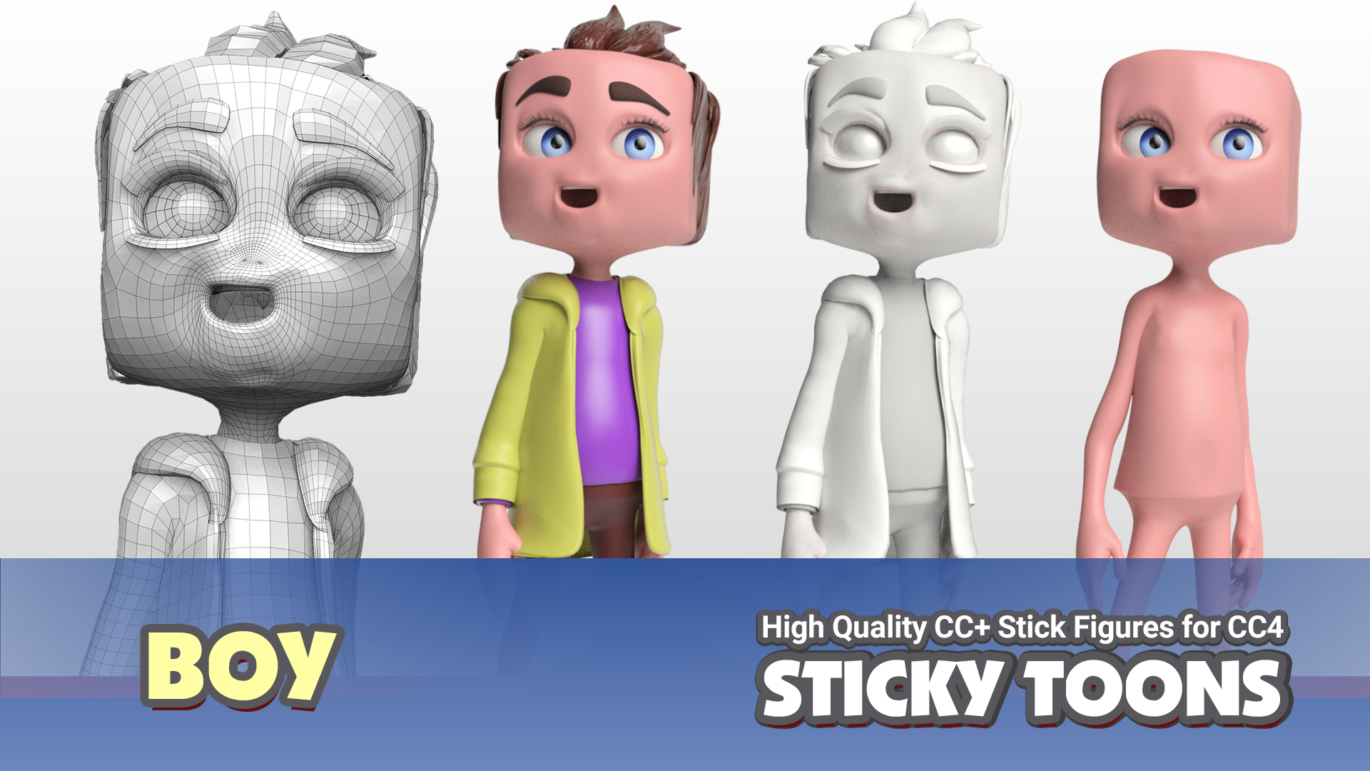 Boy - Sticky Toons