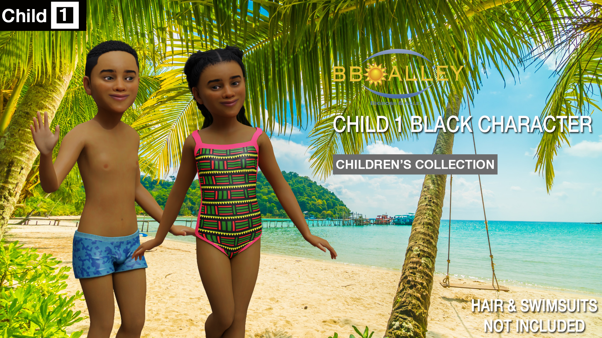 BBAlley - Child 1 Black