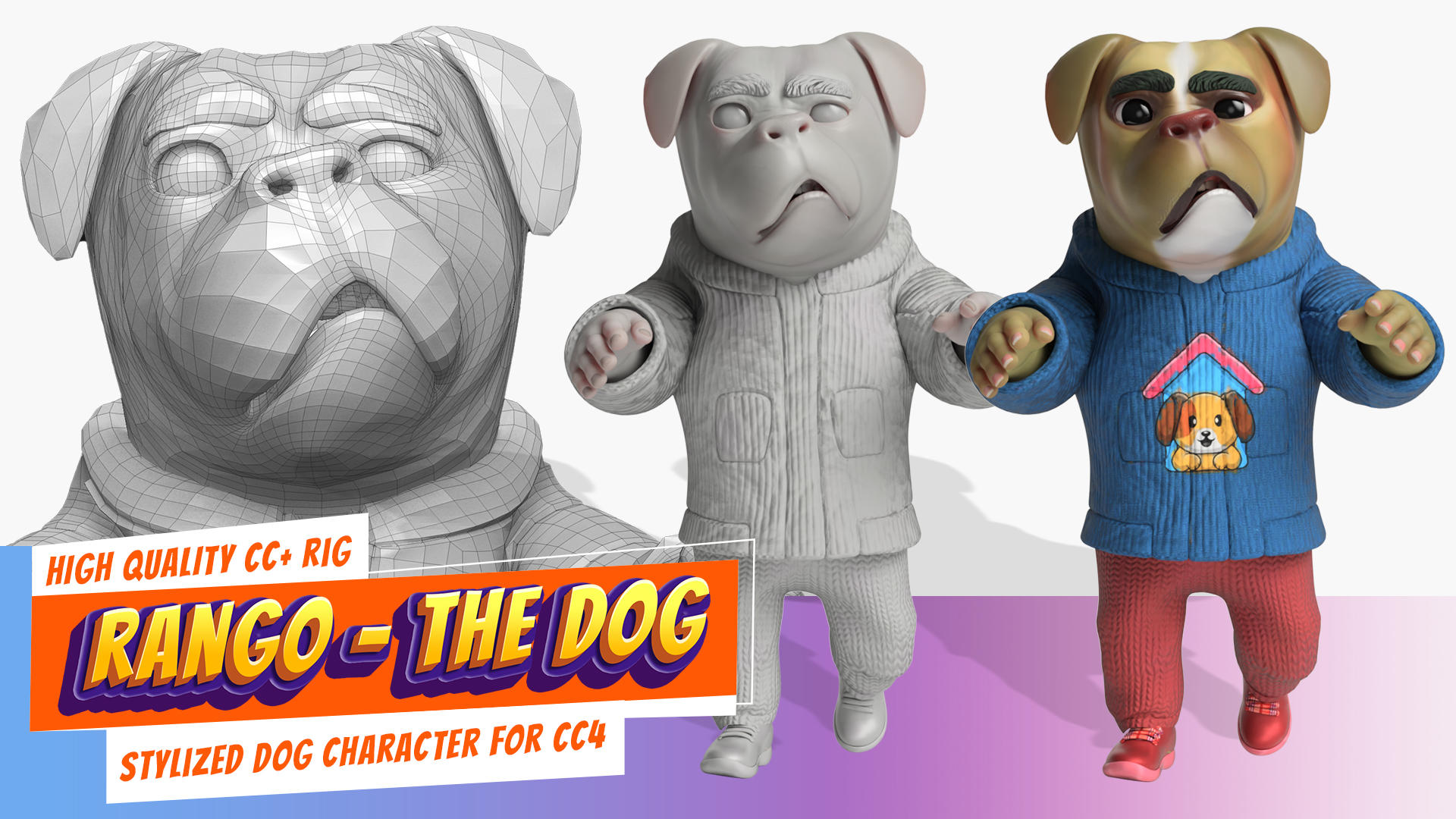 Rango - Stylized Toon Dogs Vol 1