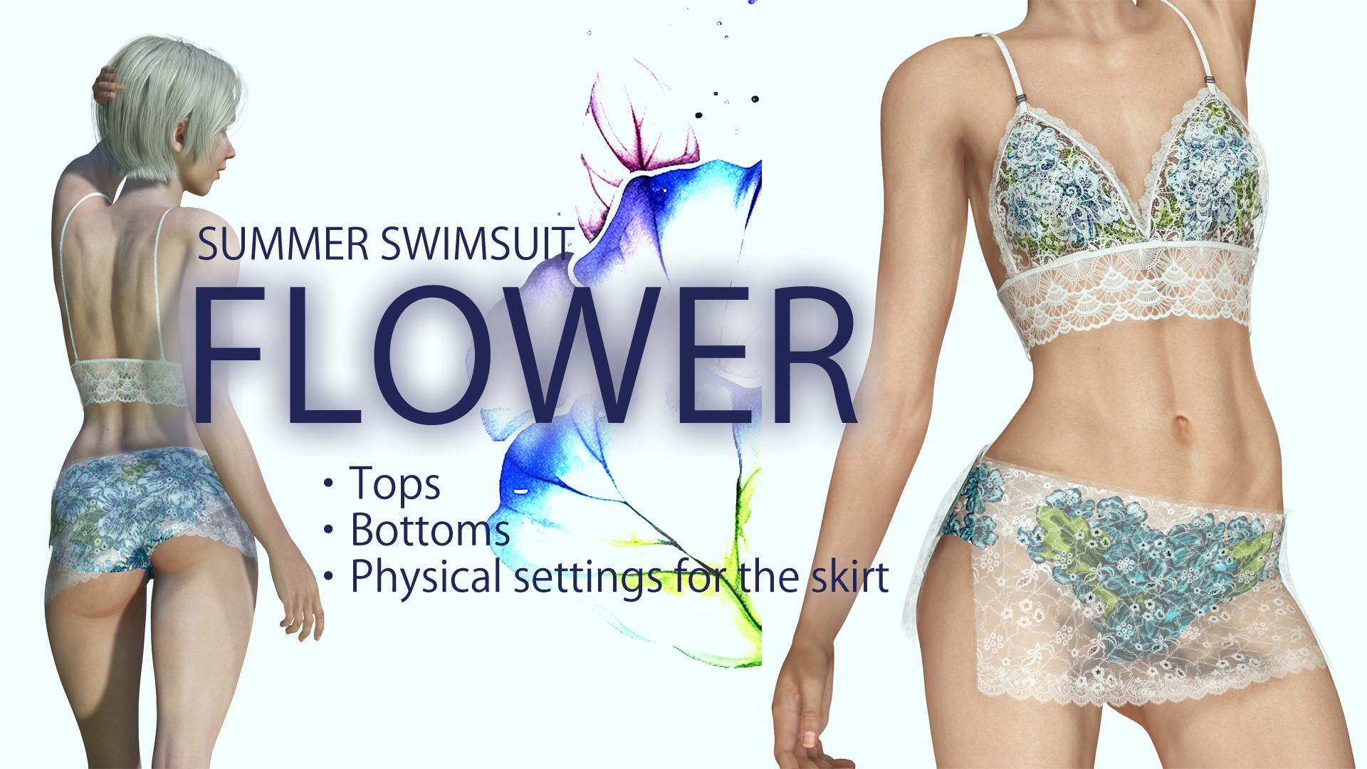 Flower Swimsuit