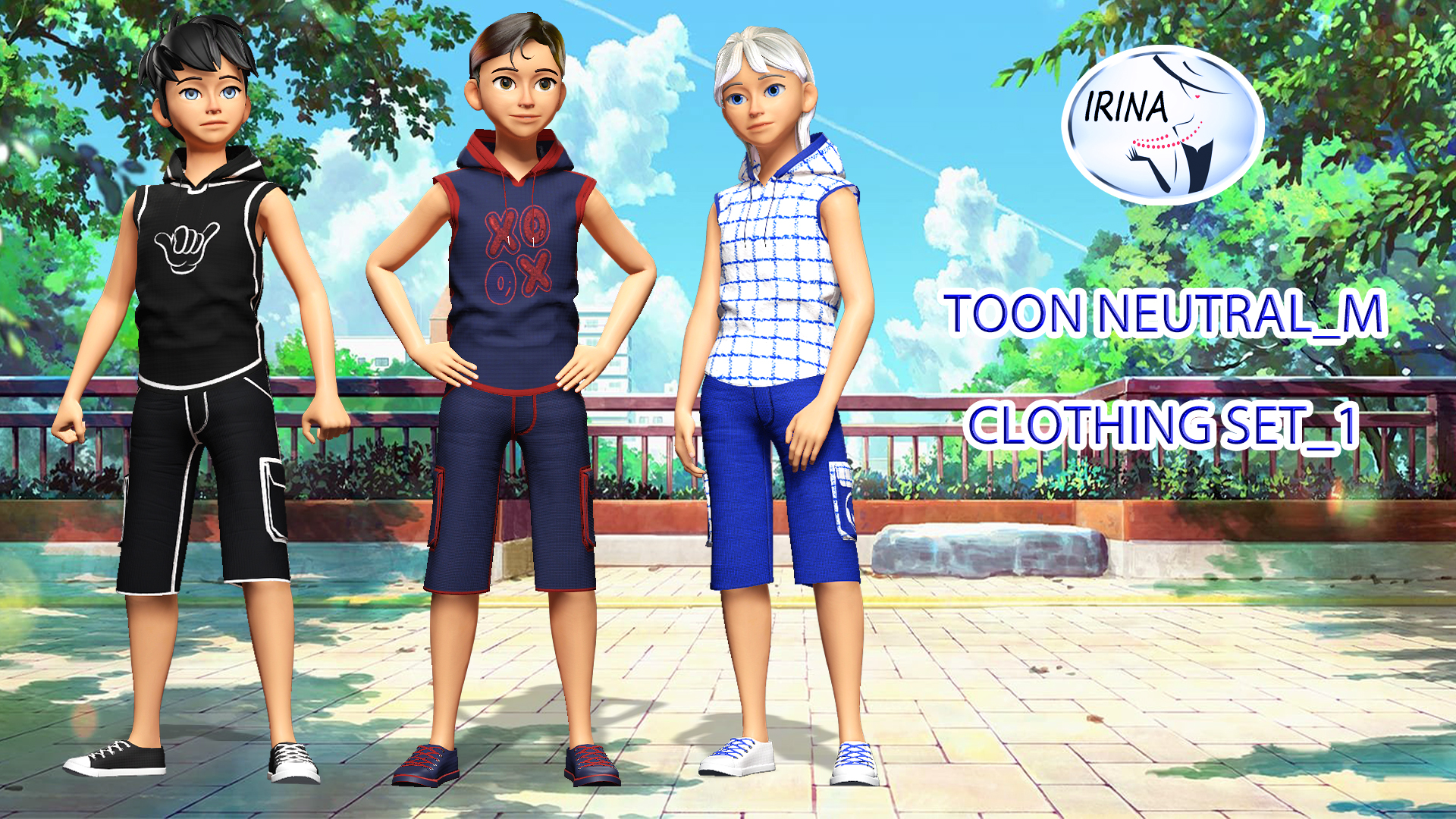 Toon Neutral_M Clothing Set_1