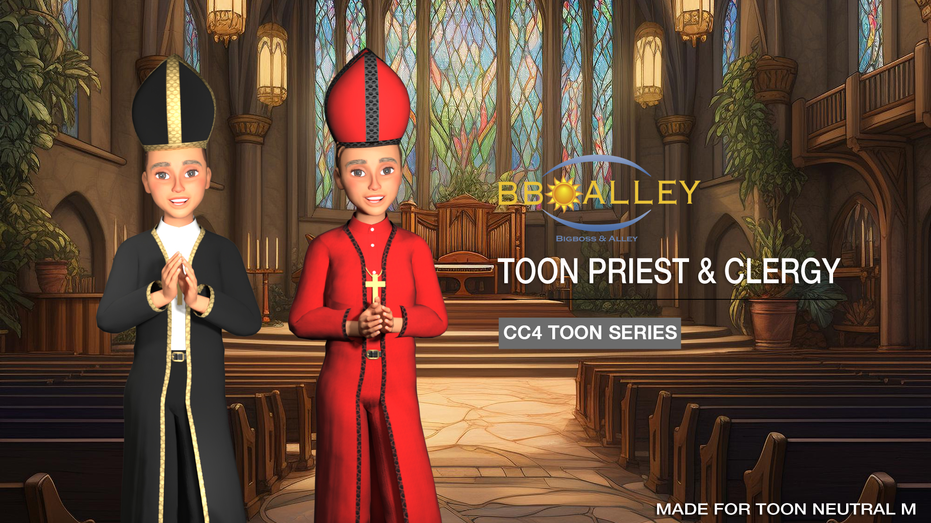 Toon N Priest & Clergy