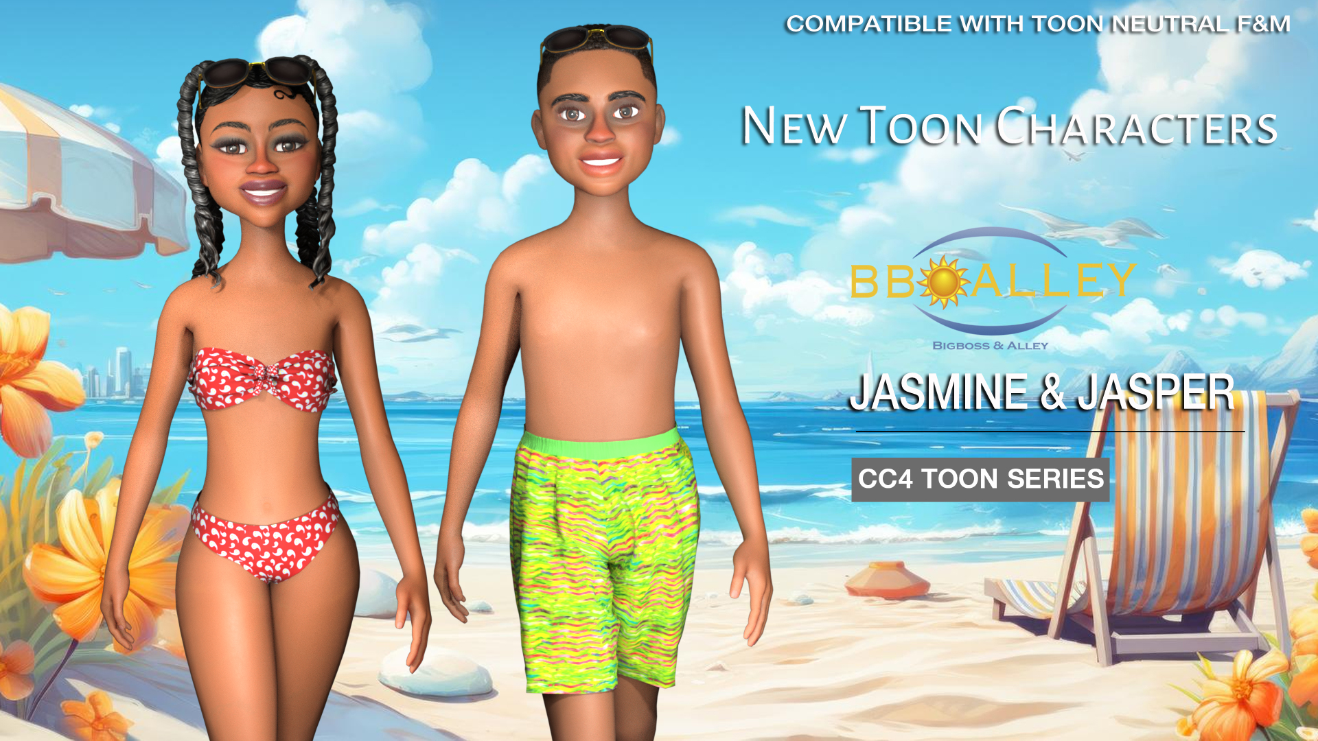 Jasmine & Jasper Toon N