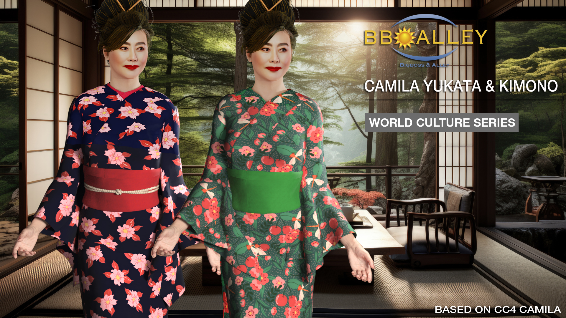 Camila Yukata & Kimono