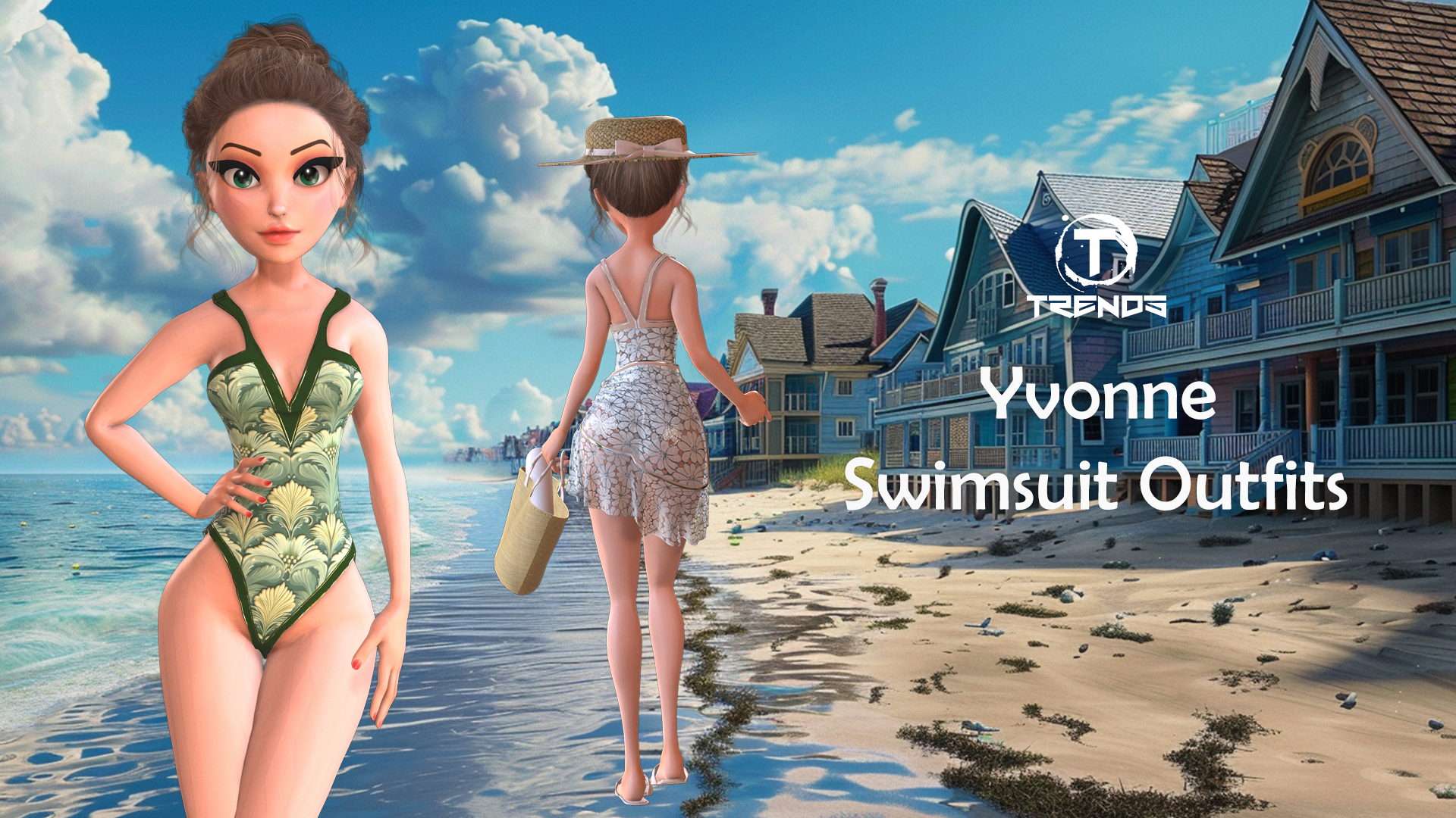 Yvonne Swimsuit Outfits