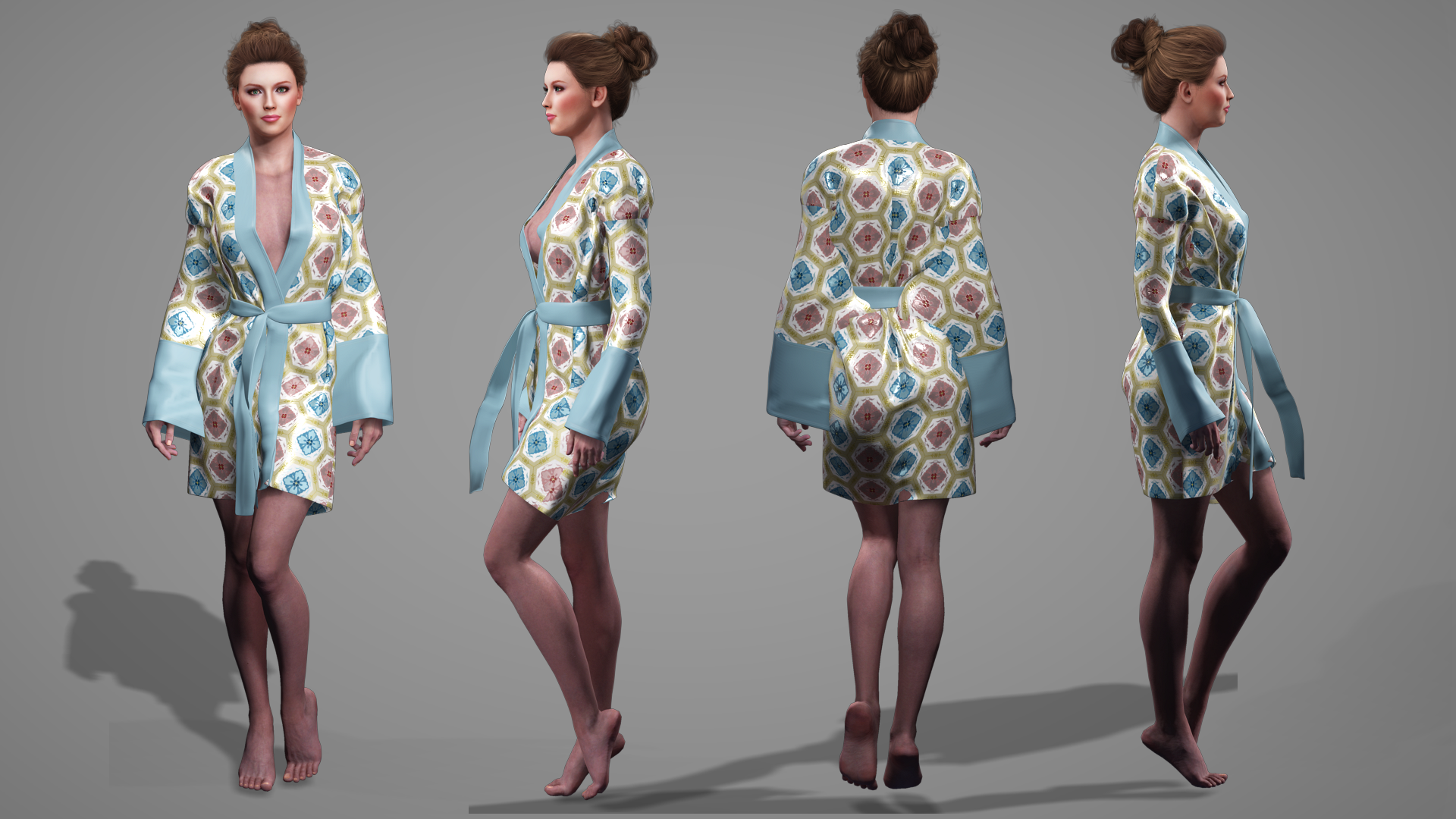 LONG DRAPED ROBE THE CREATOR