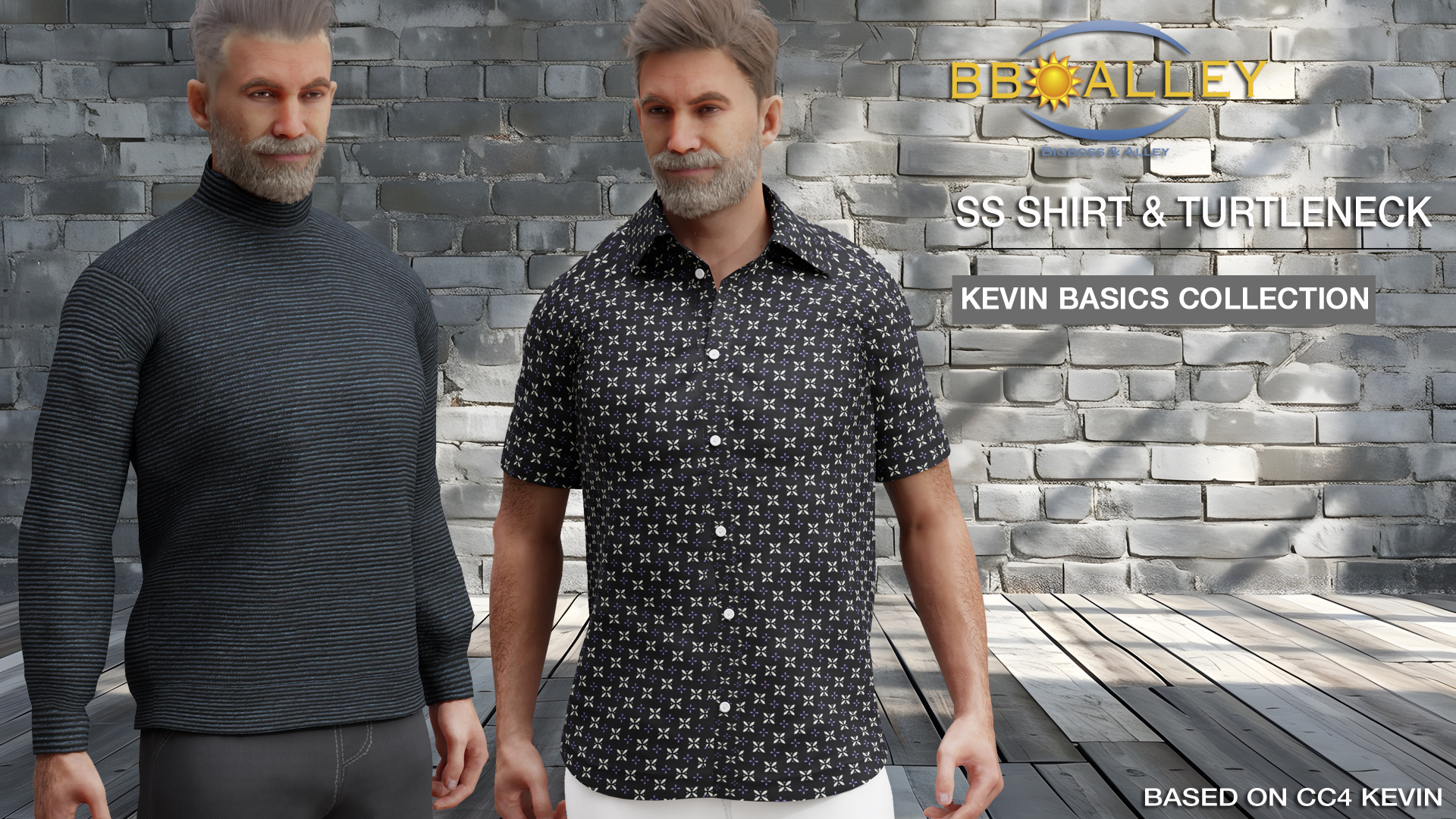 SS Shirt & Turtleneck