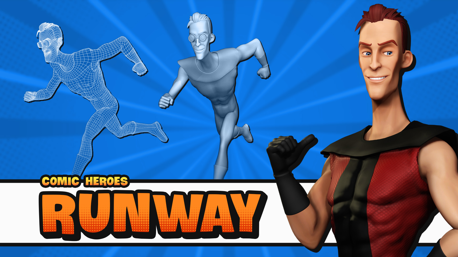 Comic Heroes - Runway