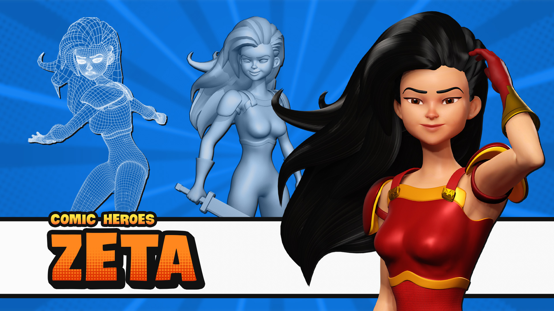 Comic Heroes - Zeta