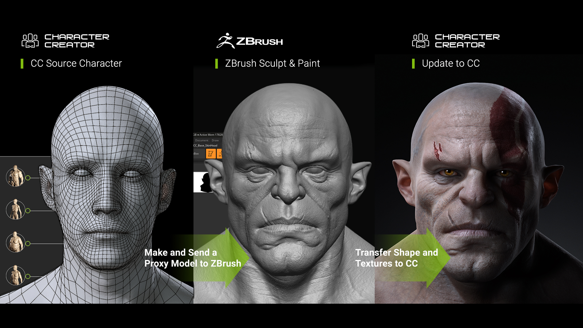 Orc Warrior Character Creator Actor Reallusion Content Store