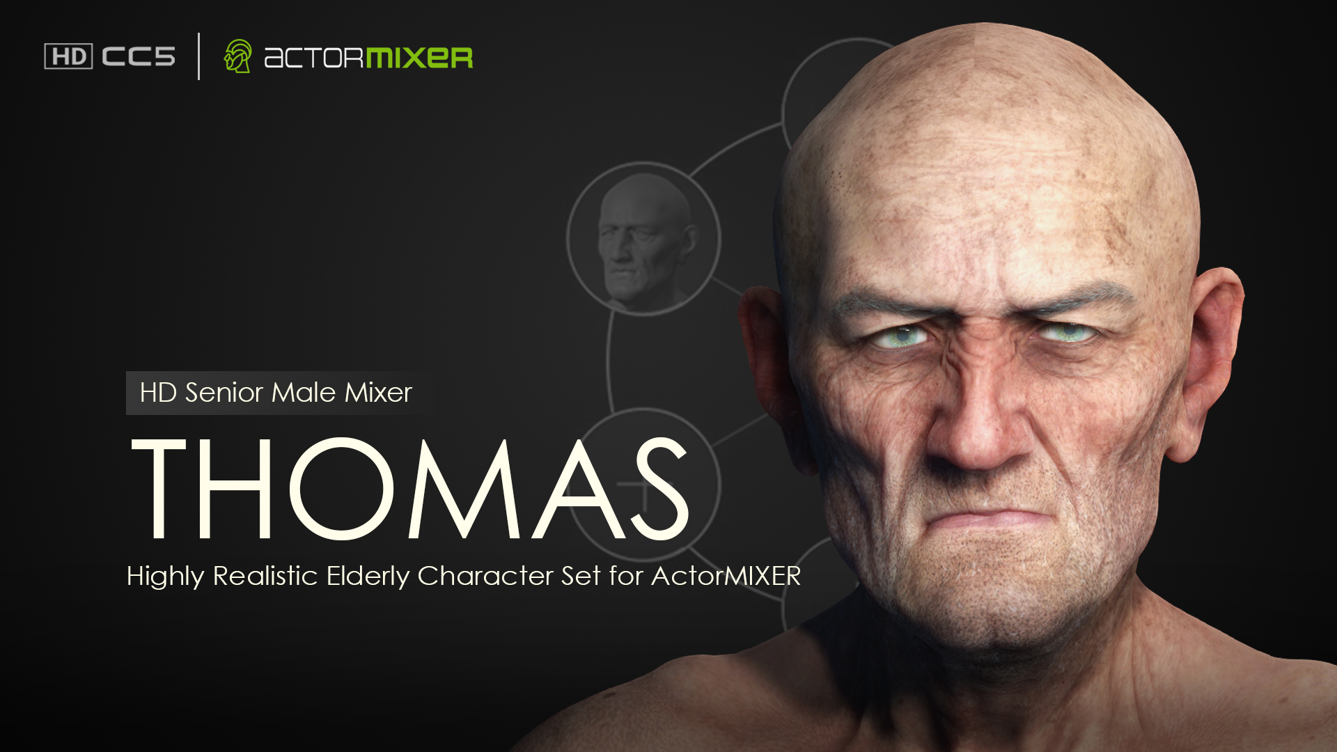 HD Senior Male Mixer - Thomas