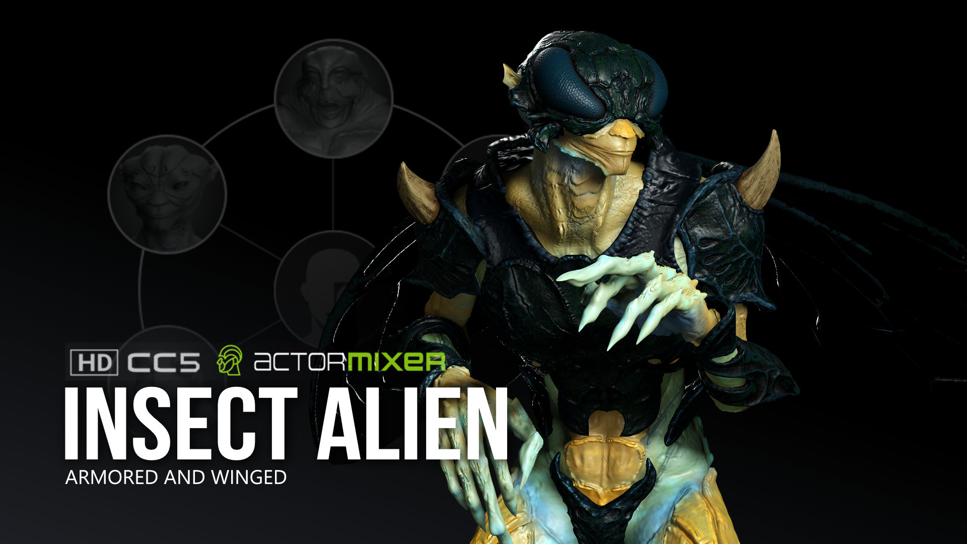HD Alien Mixer 2 - Insect Alien
