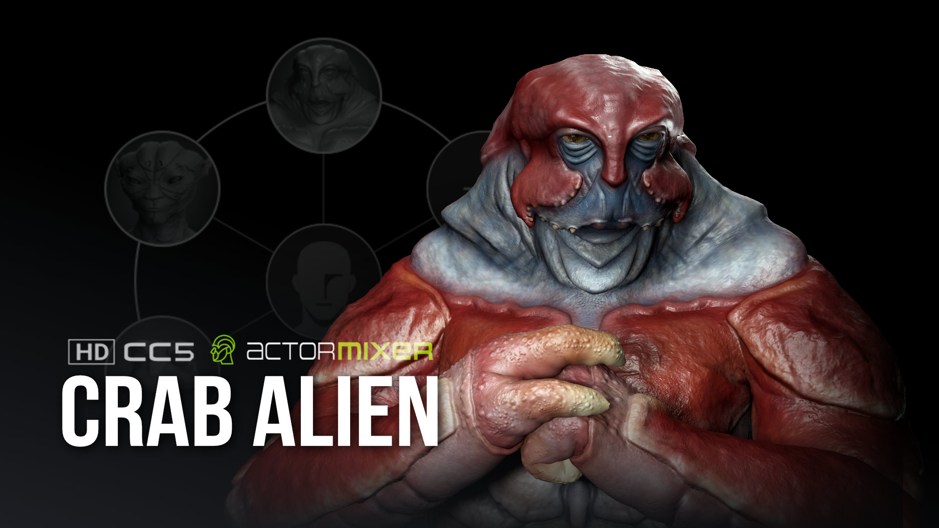HD Alien Mixer 2 - Crab Alien