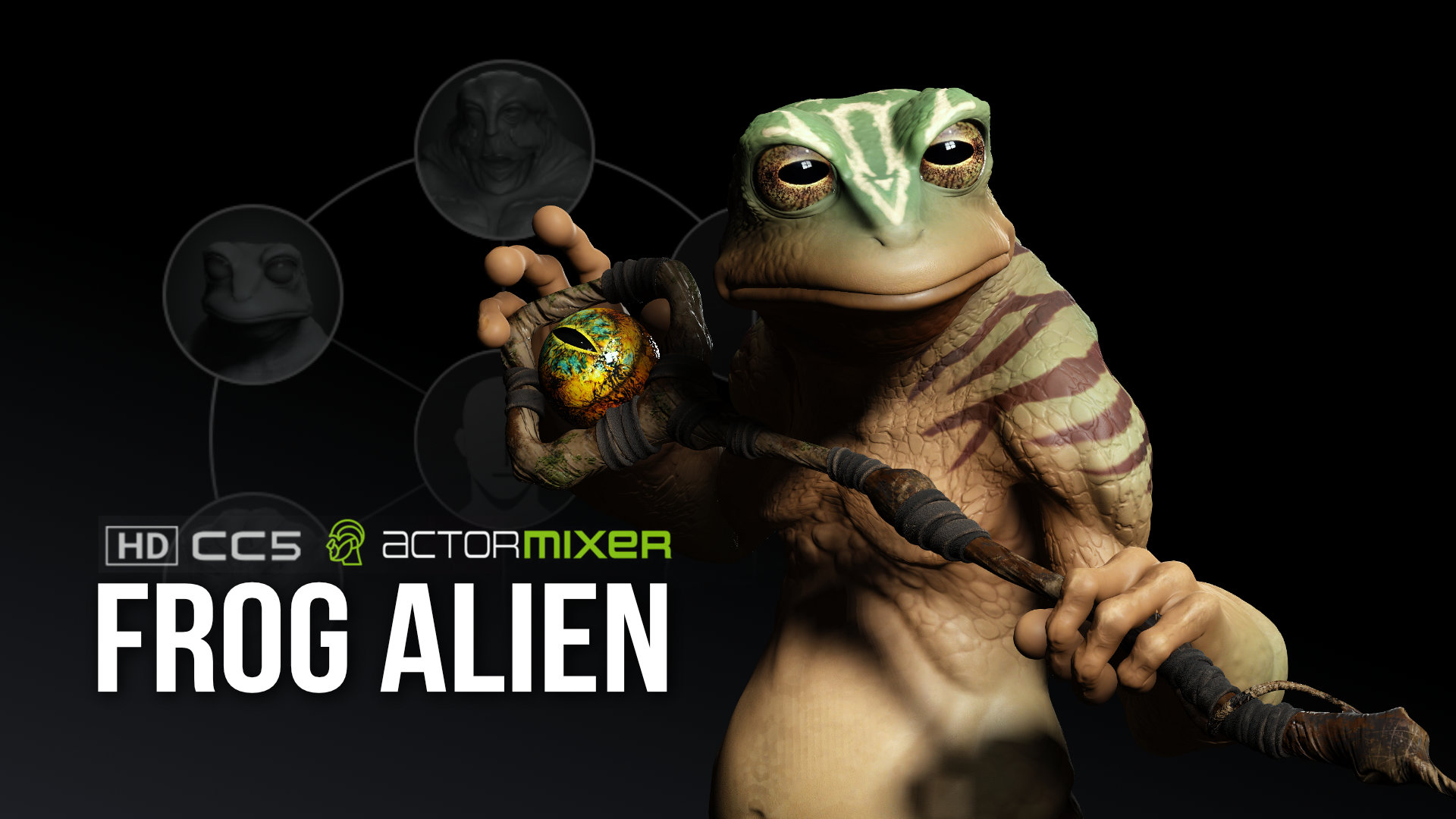HD Alien Mixer 2 - Frog Alien
