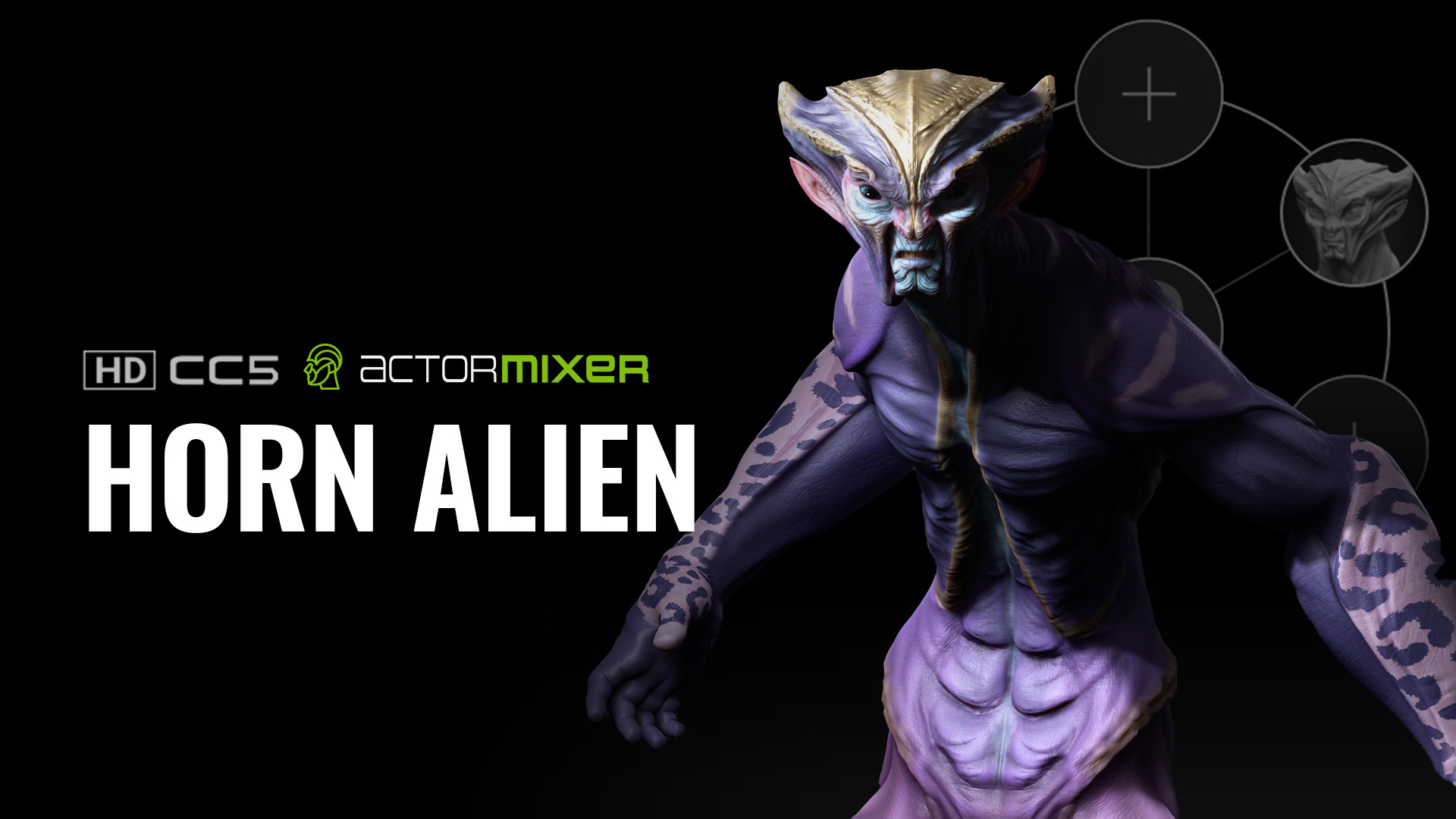 HD Alien Mixer - Horn Alien