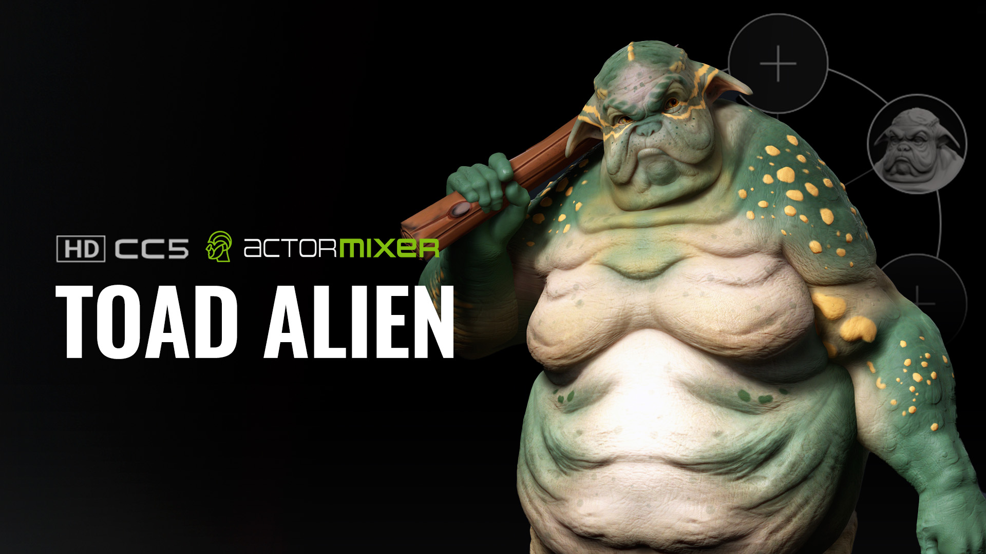 HD Alien Mixer - Toad Alien