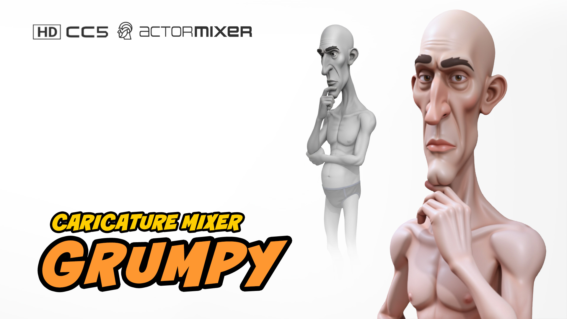 HD Caricature Mixer - Grumpy