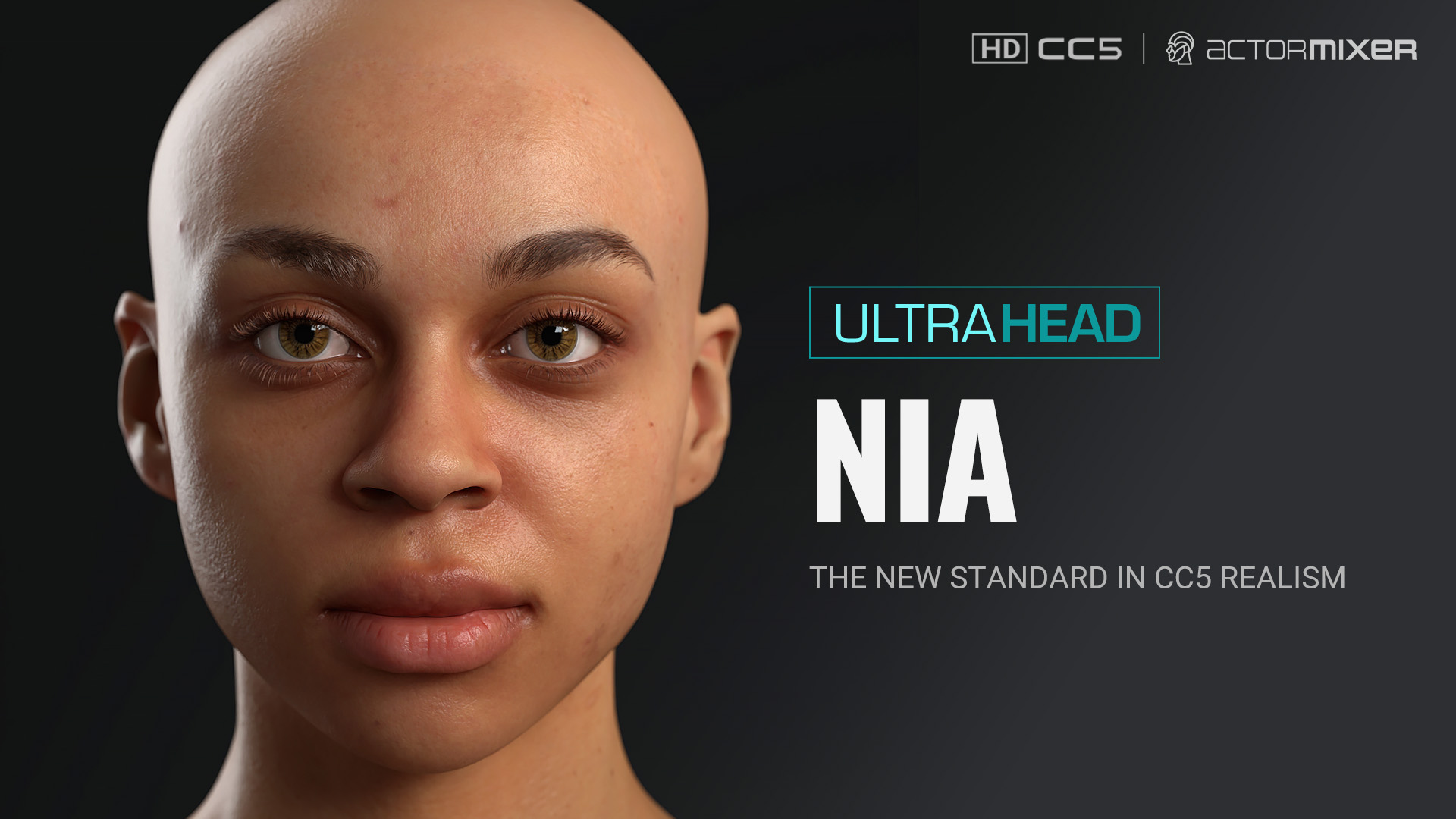 Ultra Head - Nia - Character Creator/Actor - Reallusion Content Store